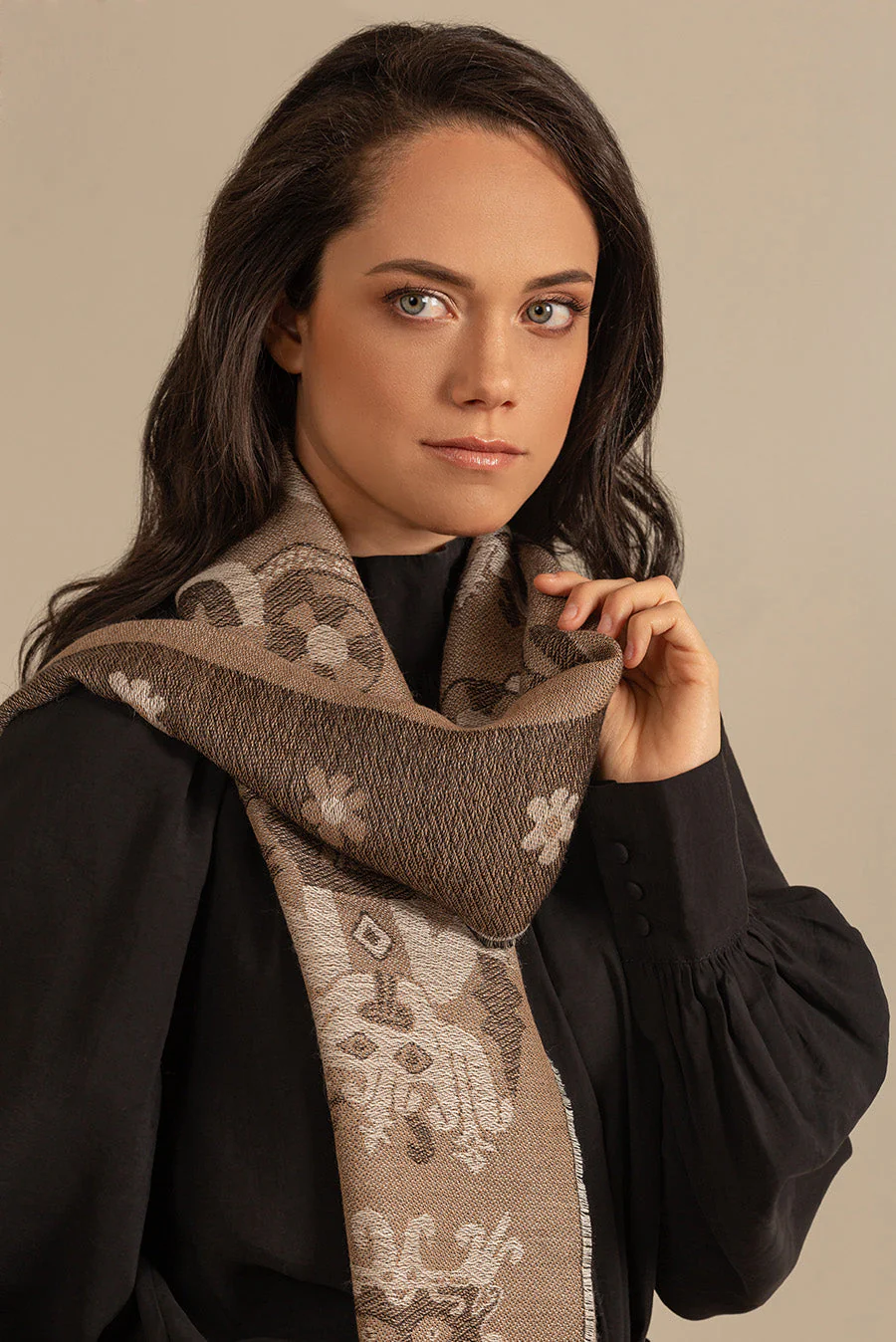 Nazca - 39 Scarf Baby Alpaca Color Beige
