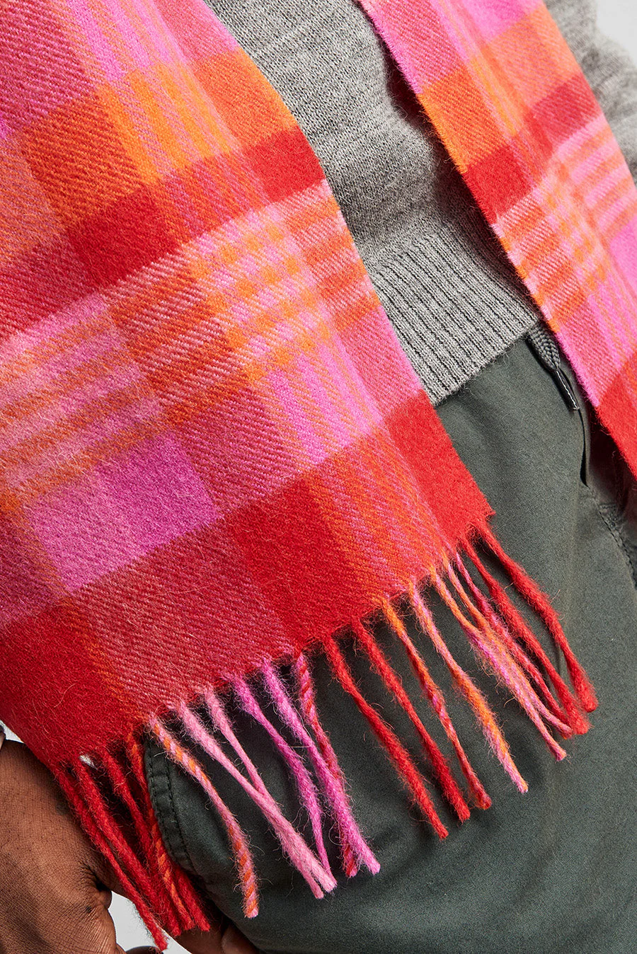 Ratti Scarf Baby Alpaca Color Red - Image 4