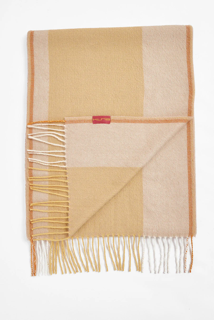 Rear Scarf Baby Alpaca Color Amarillo - Image 2