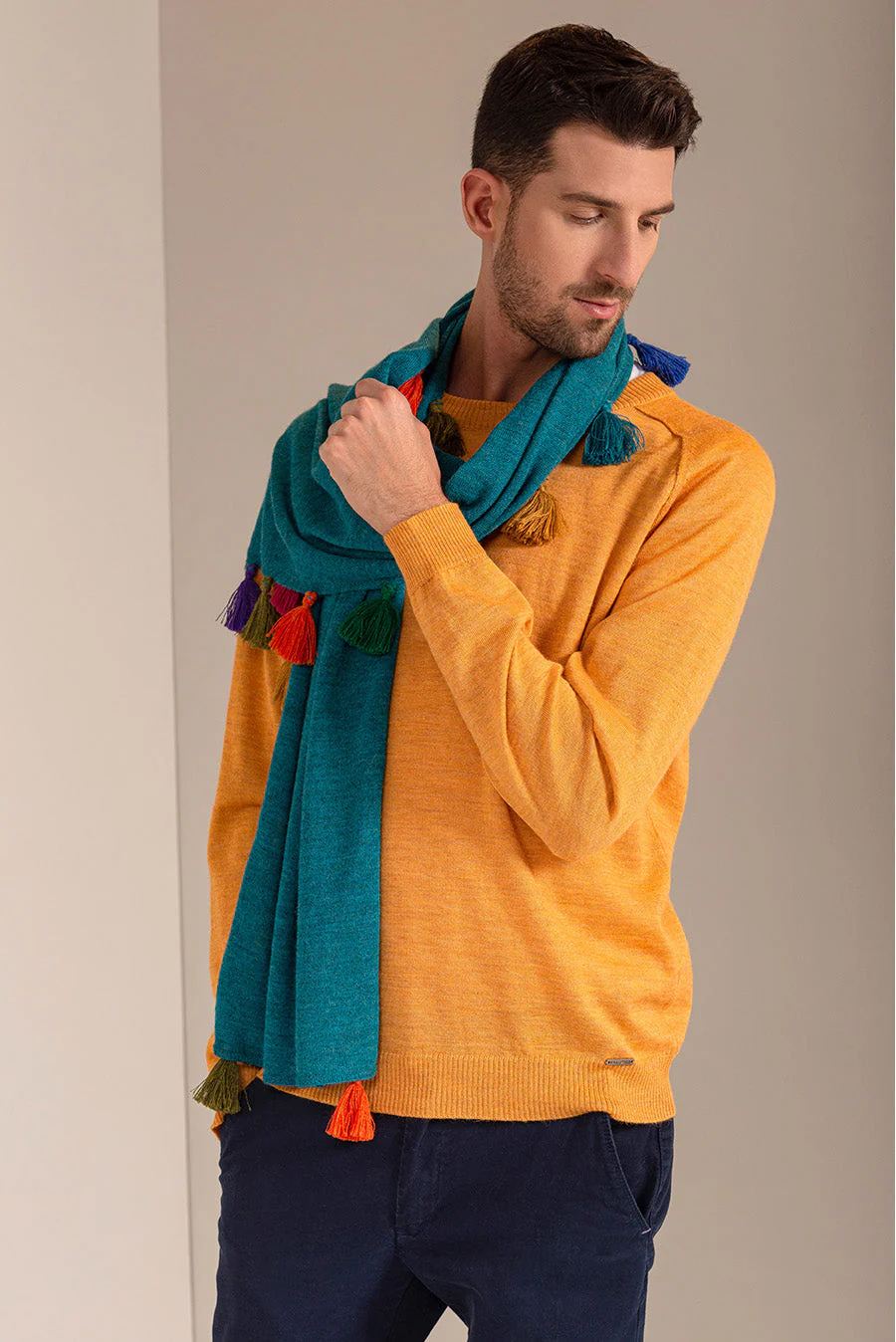 Suzana Scarf Baby Alpaca Color Diesel - Image 5