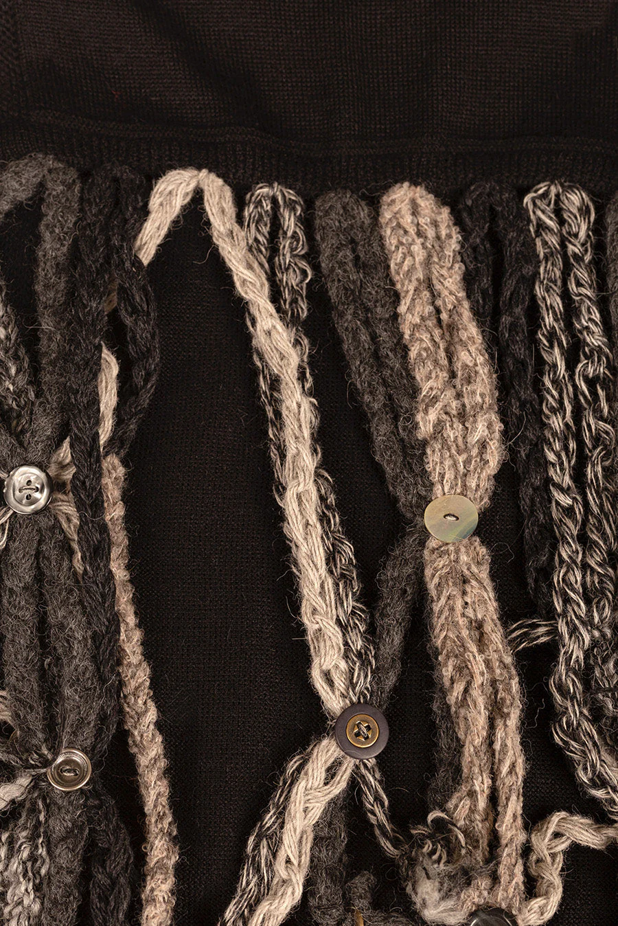 Tralala Scarf Baby Alpaca Color Black - Image 6