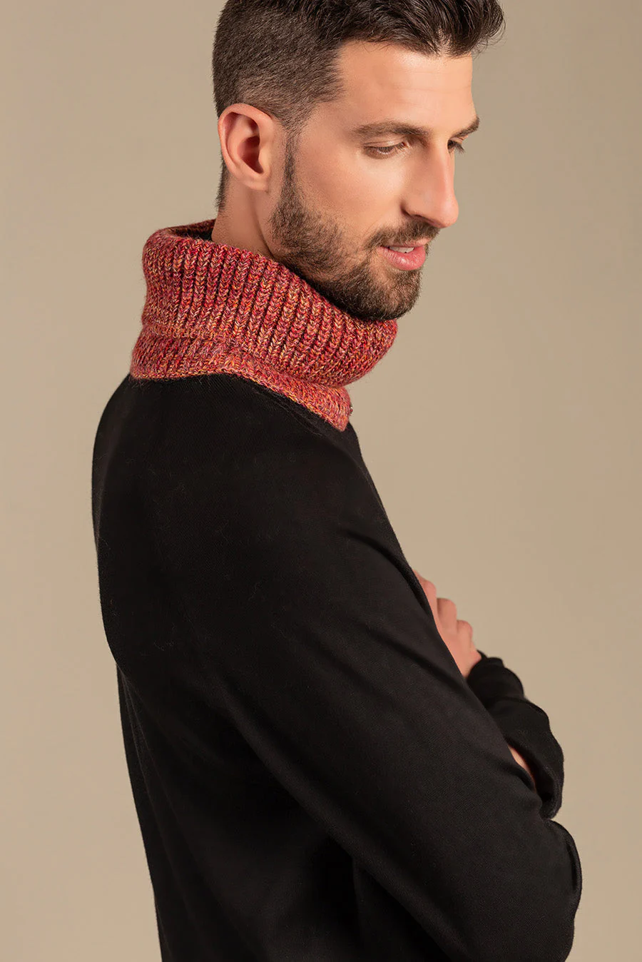 Ubicate Scarf Baby Alpaca Color Red - Image 4