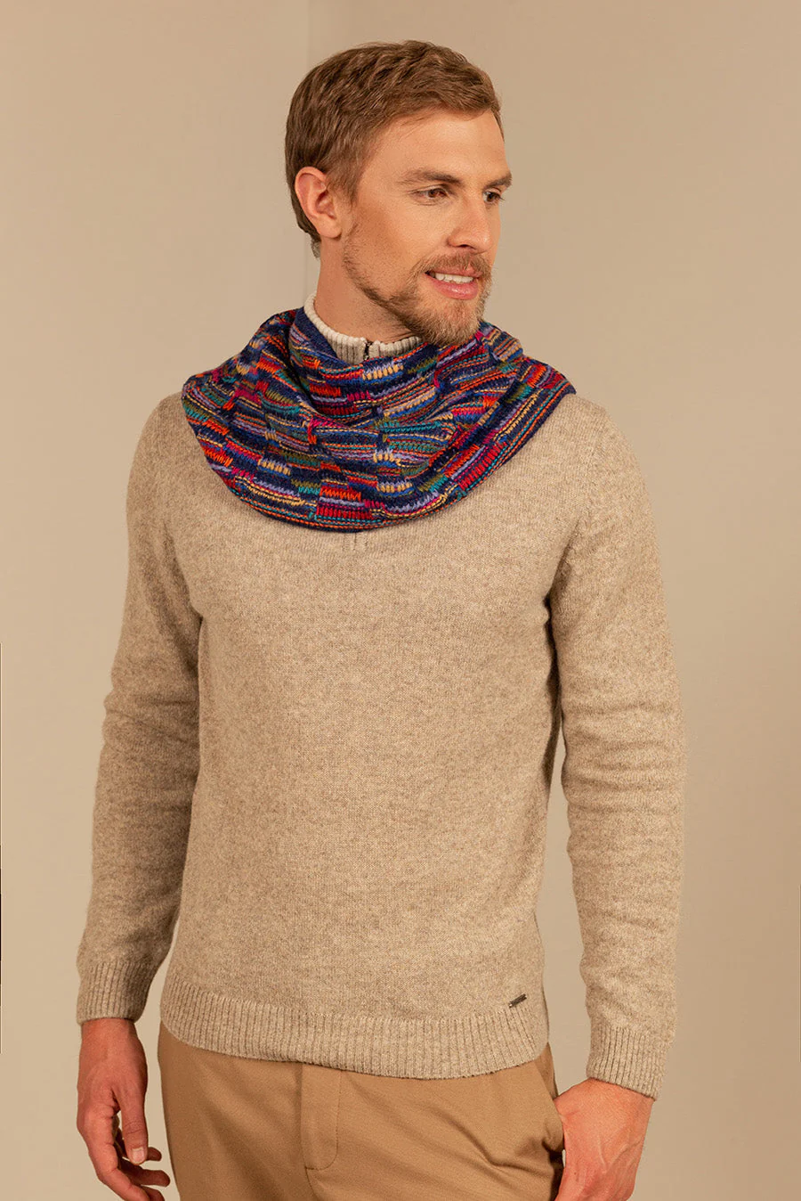 Ucrania Scarf Baby Alpaca Color Multi - Image 6
