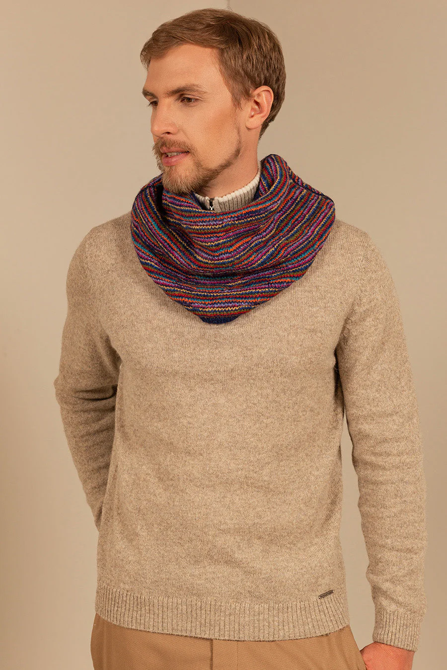 Ucrania Scarf Baby Alpaca Color Multi - Image 8