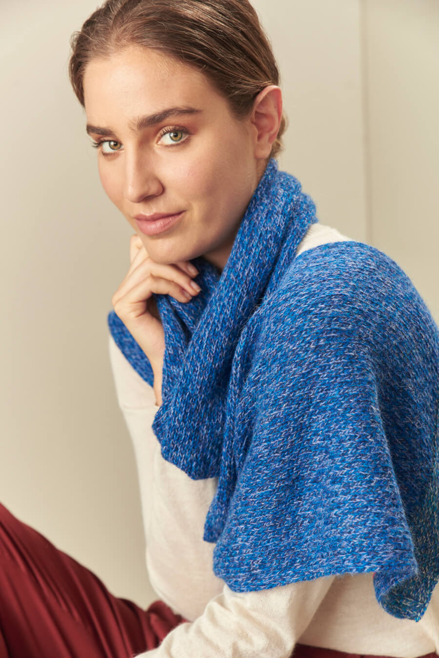 Undo Scarf Baby Alpaca Color Cenepa & Devlin - Image 2