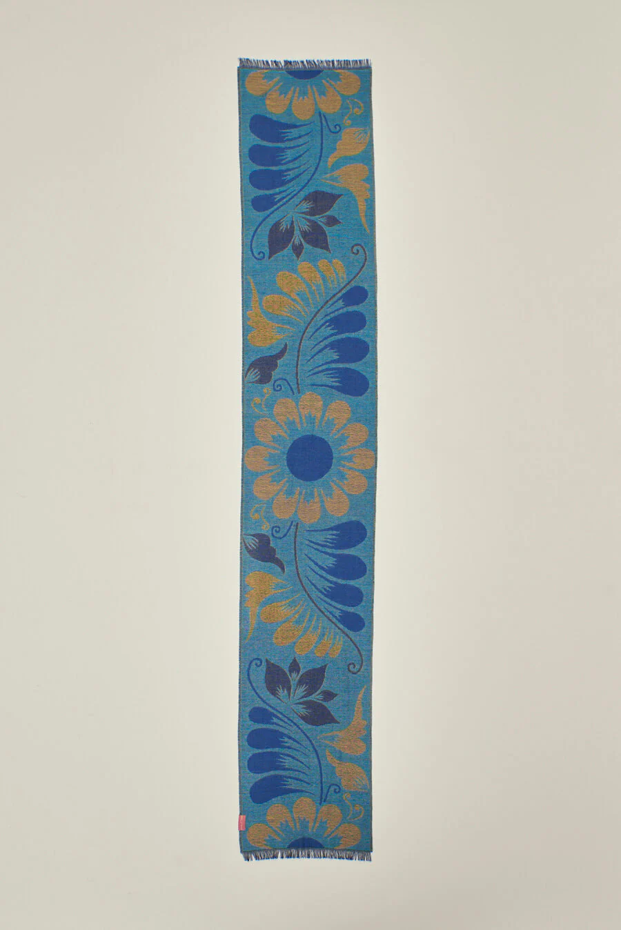 Untango Scarf Baby Alpaca Color Blue - Image 6