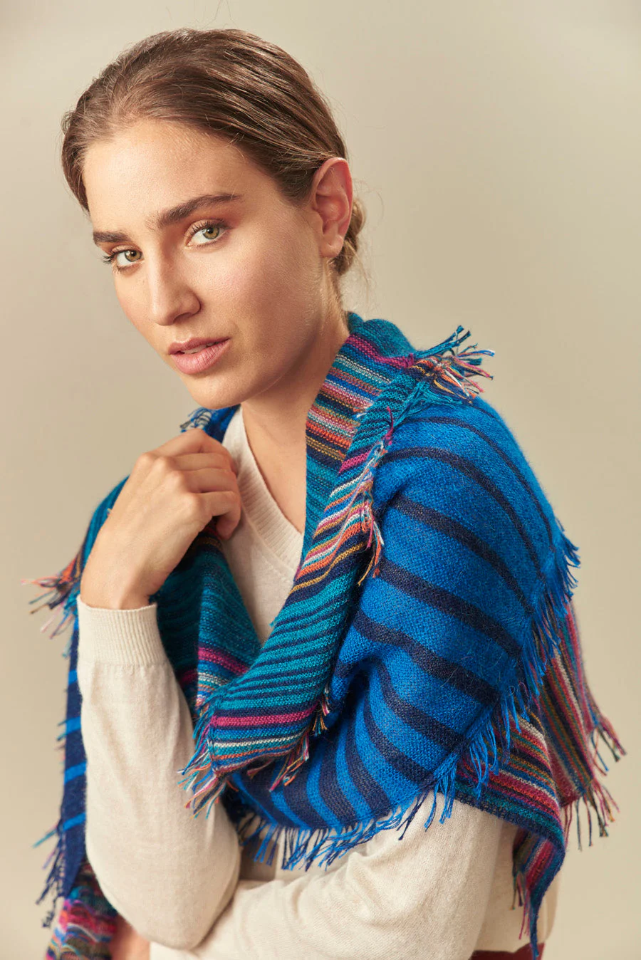 Upi Scarf Baby Alpaca Color Astral - Image 2