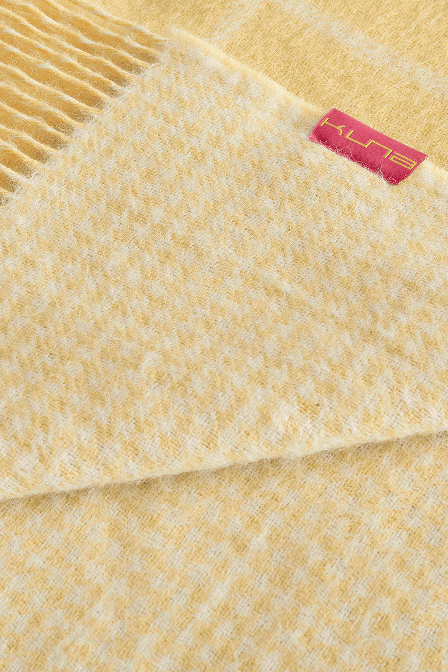 Was Scarf Baby Alpaca Color Amarillo Mantequilla - Image 6