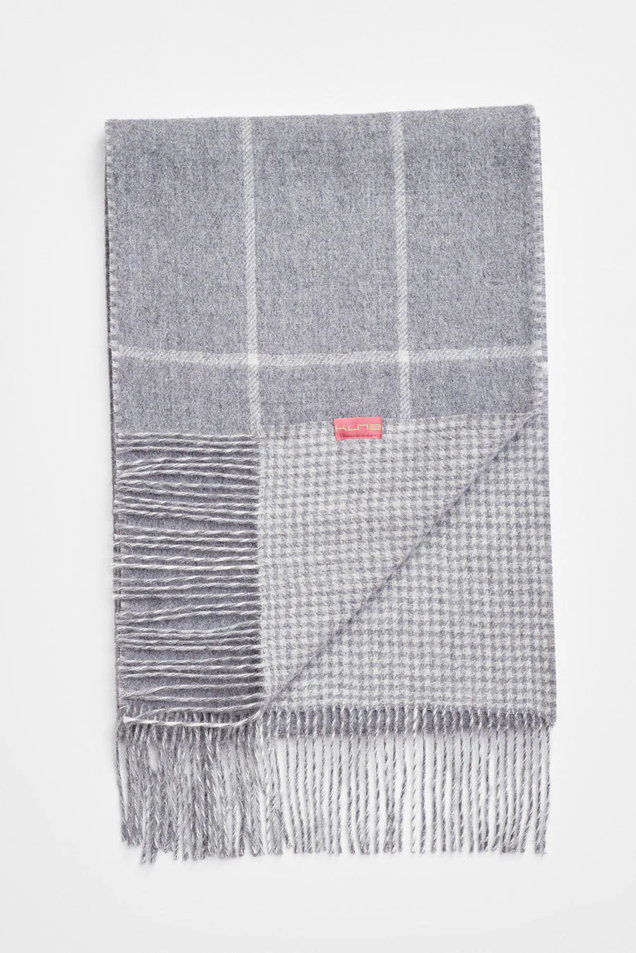 Was Scarf Baby Alpaca Color Grey - Image 2