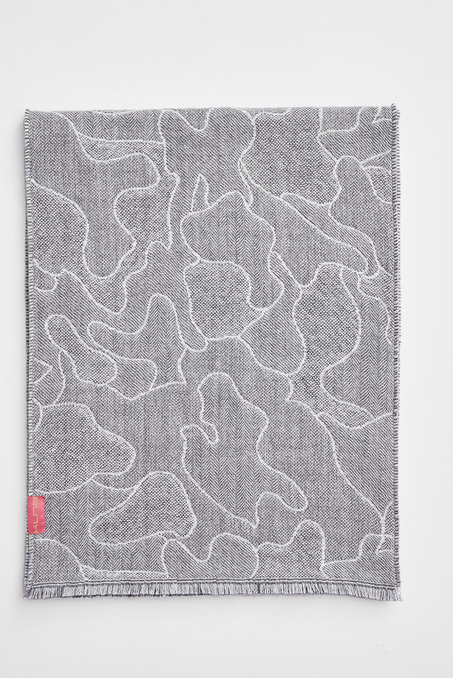 Weibo Scarf Baby Alpaca Color Grey - Image 2