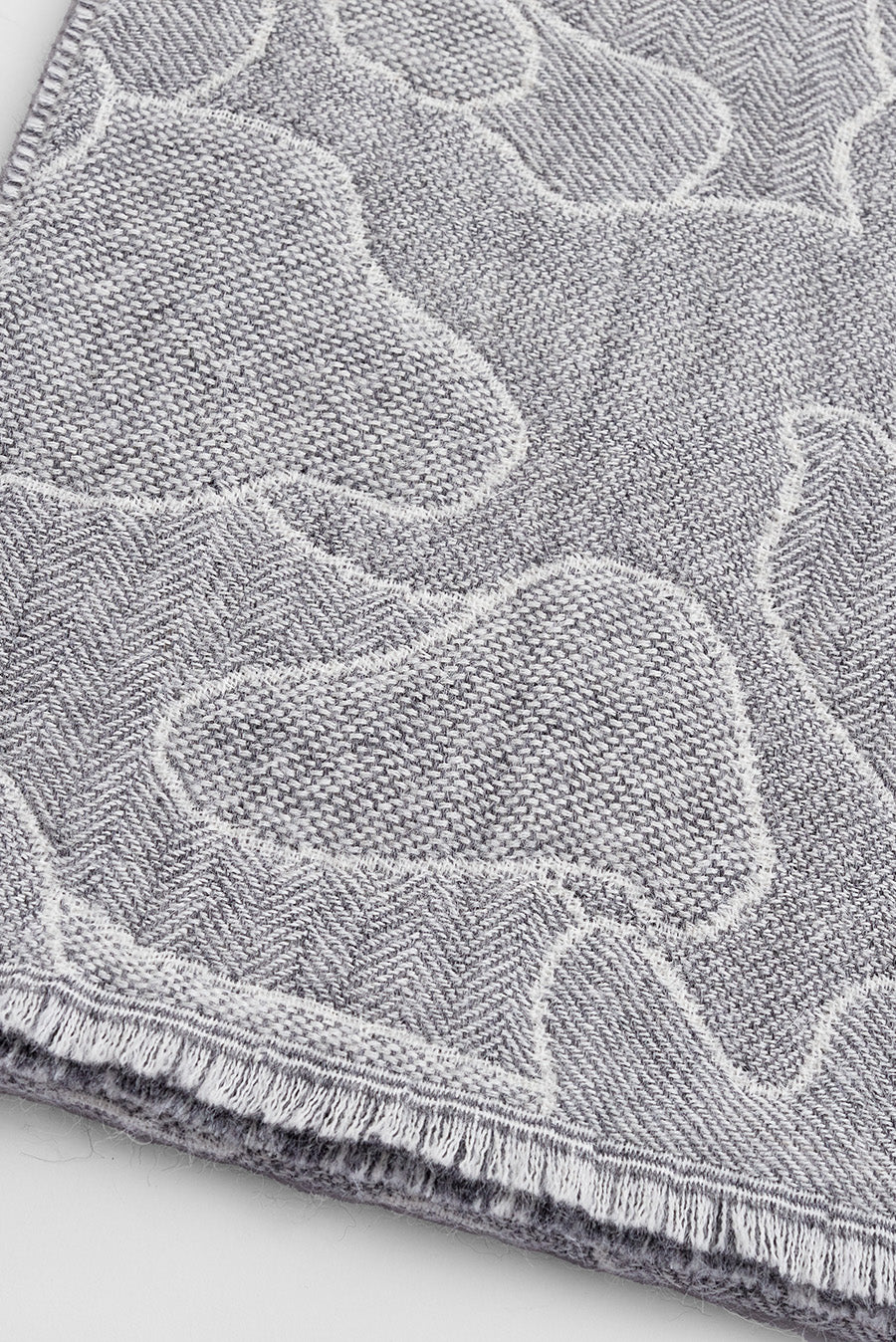 Weibo Scarf Baby Alpaca Color Grey - Image 6