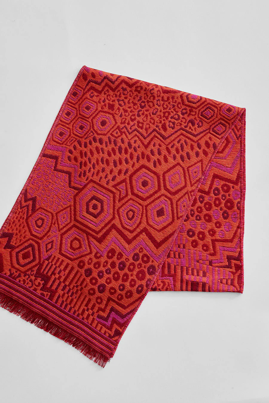 Wife Scarf Baby Alpaca Color Fucsia - Image 2