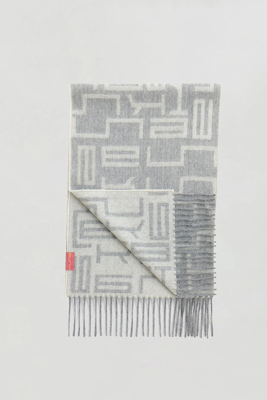 Wir Scarf Baby Alpaca Color Grey - Image 2