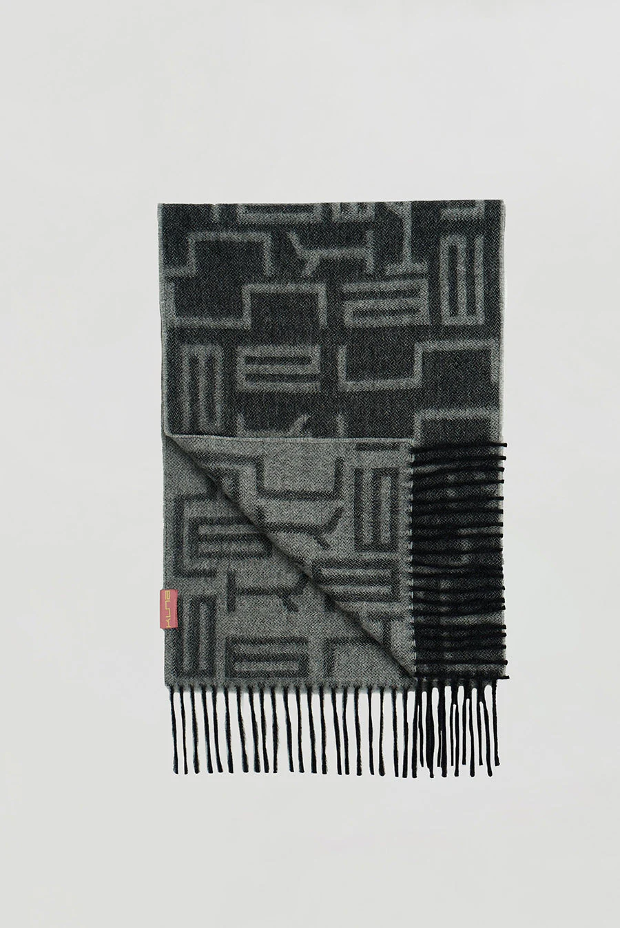 Wir Scarf Baby Alpaca Color Black - Image 2