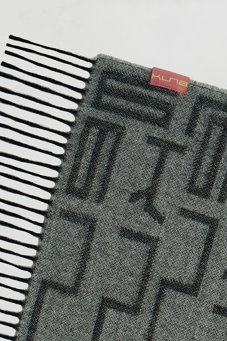 Wir Scarf Baby Alpaca Color Black - Image 6