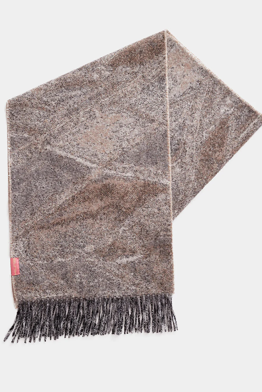 With Scarf Baby Alpaca Color Neutrales - Image 3