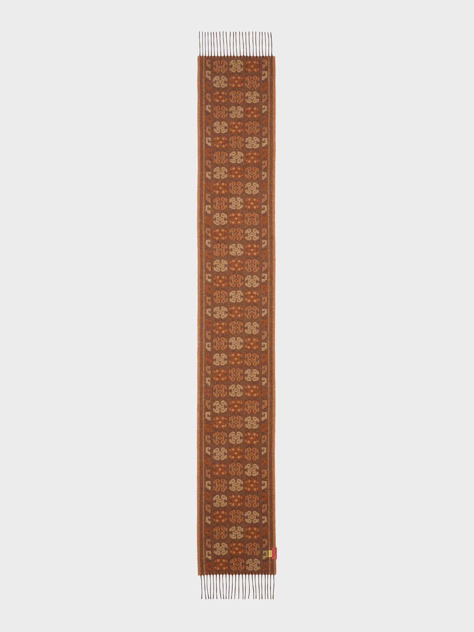 Chancay - 36 Scarf Baby Alpaca Color Brown - Image 3
