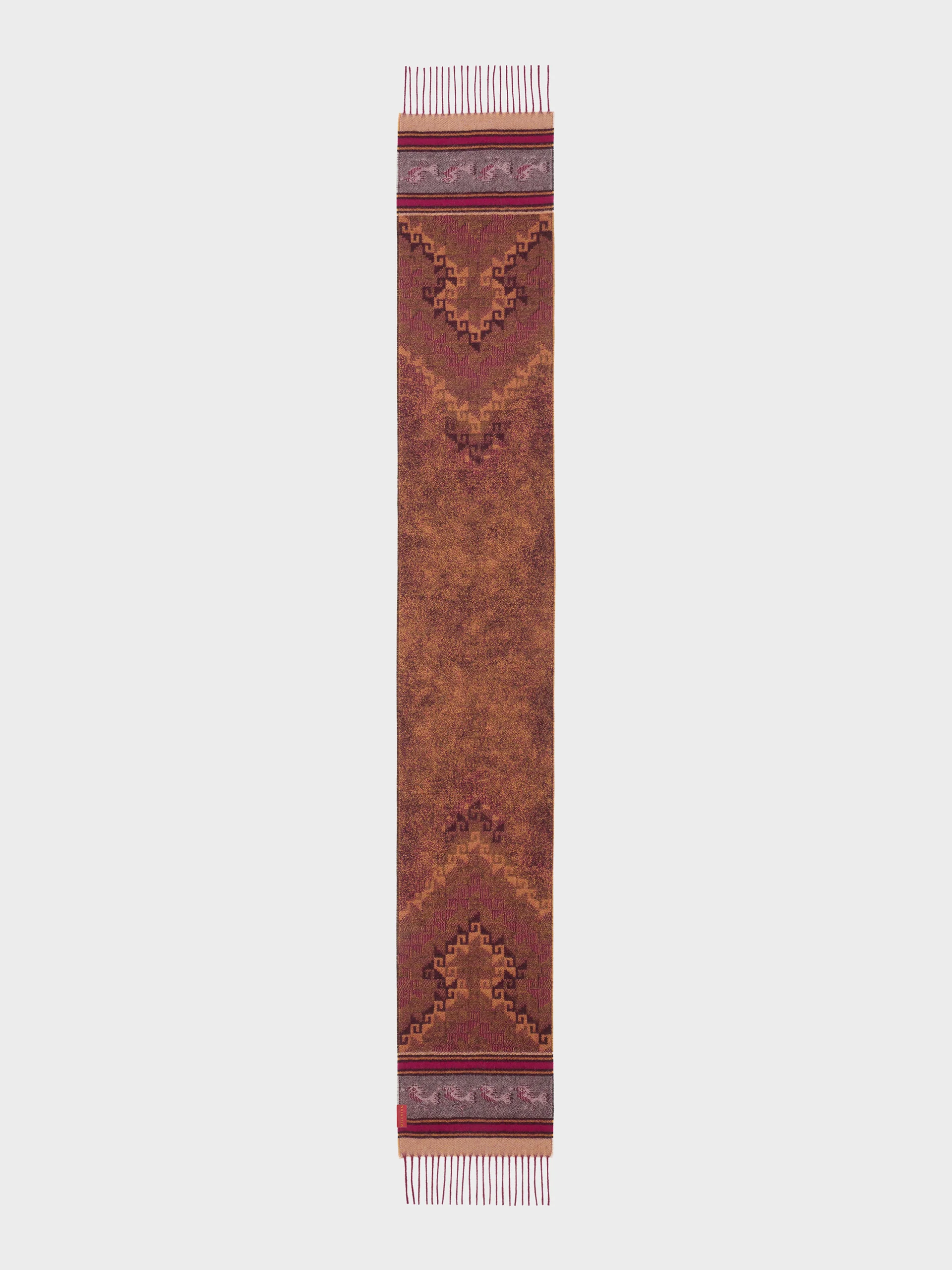 Chancay - 37 Scarf Baby Alpaca Color Red - Image 4