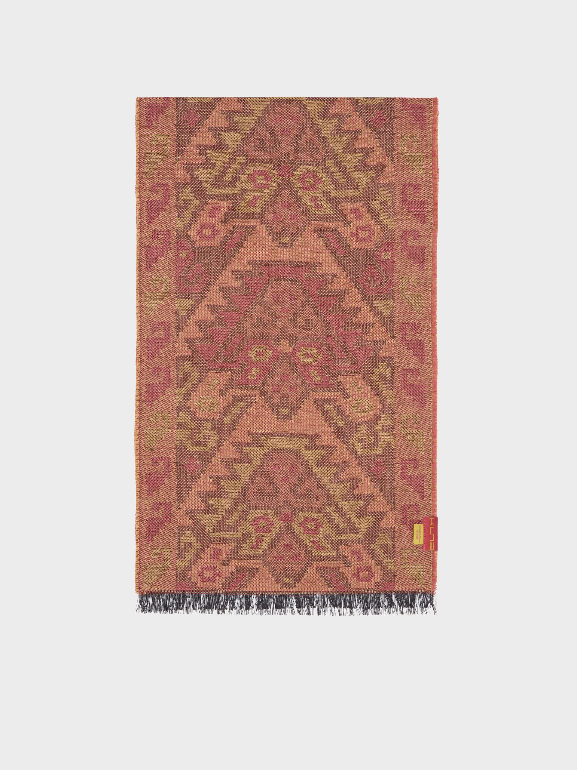 Chancay - 38 Scarf Baby Alpaca Color Orange - Image 2