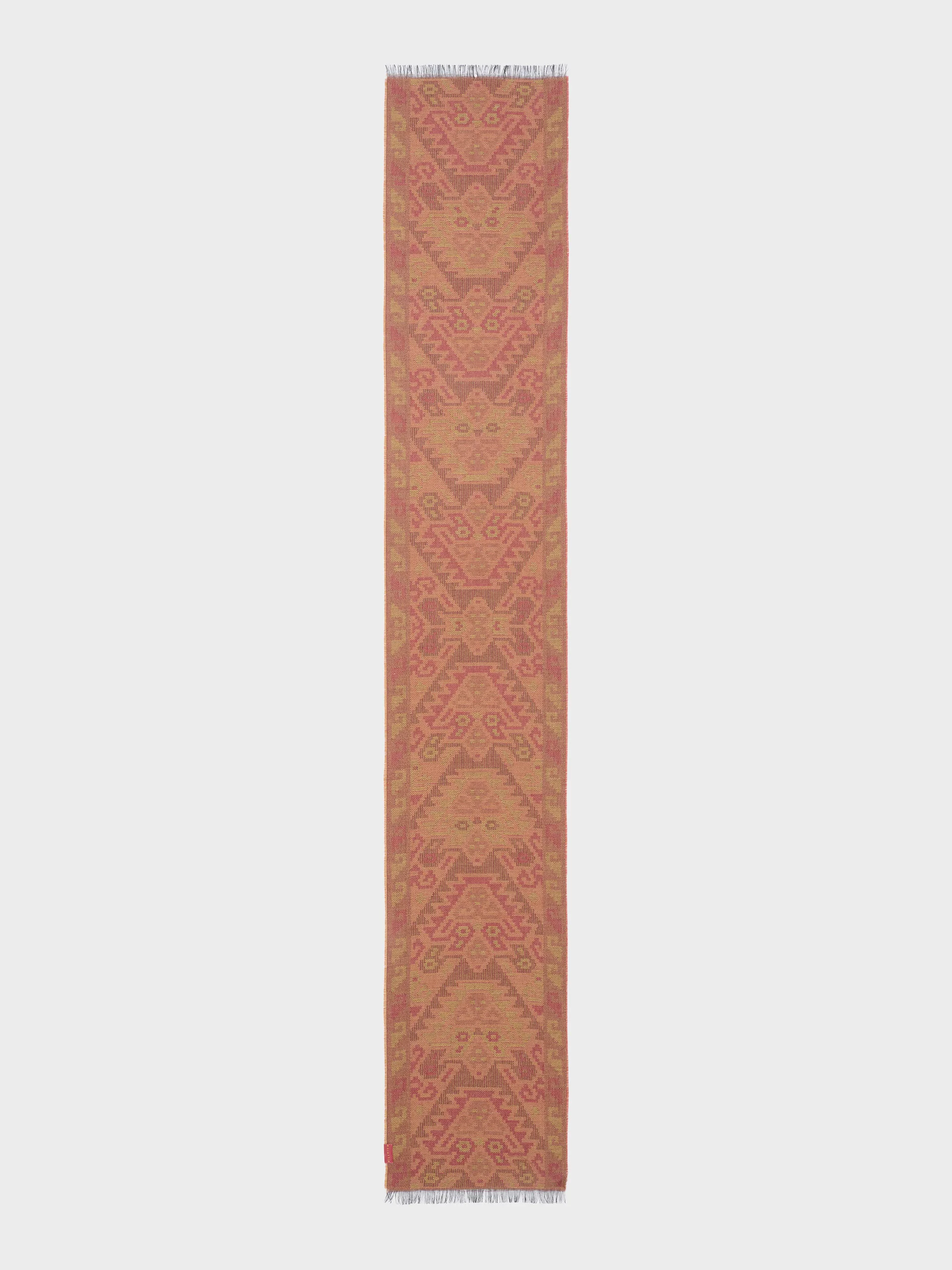 Chancay - 38 Scarf Baby Alpaca Color Orange - Image 3