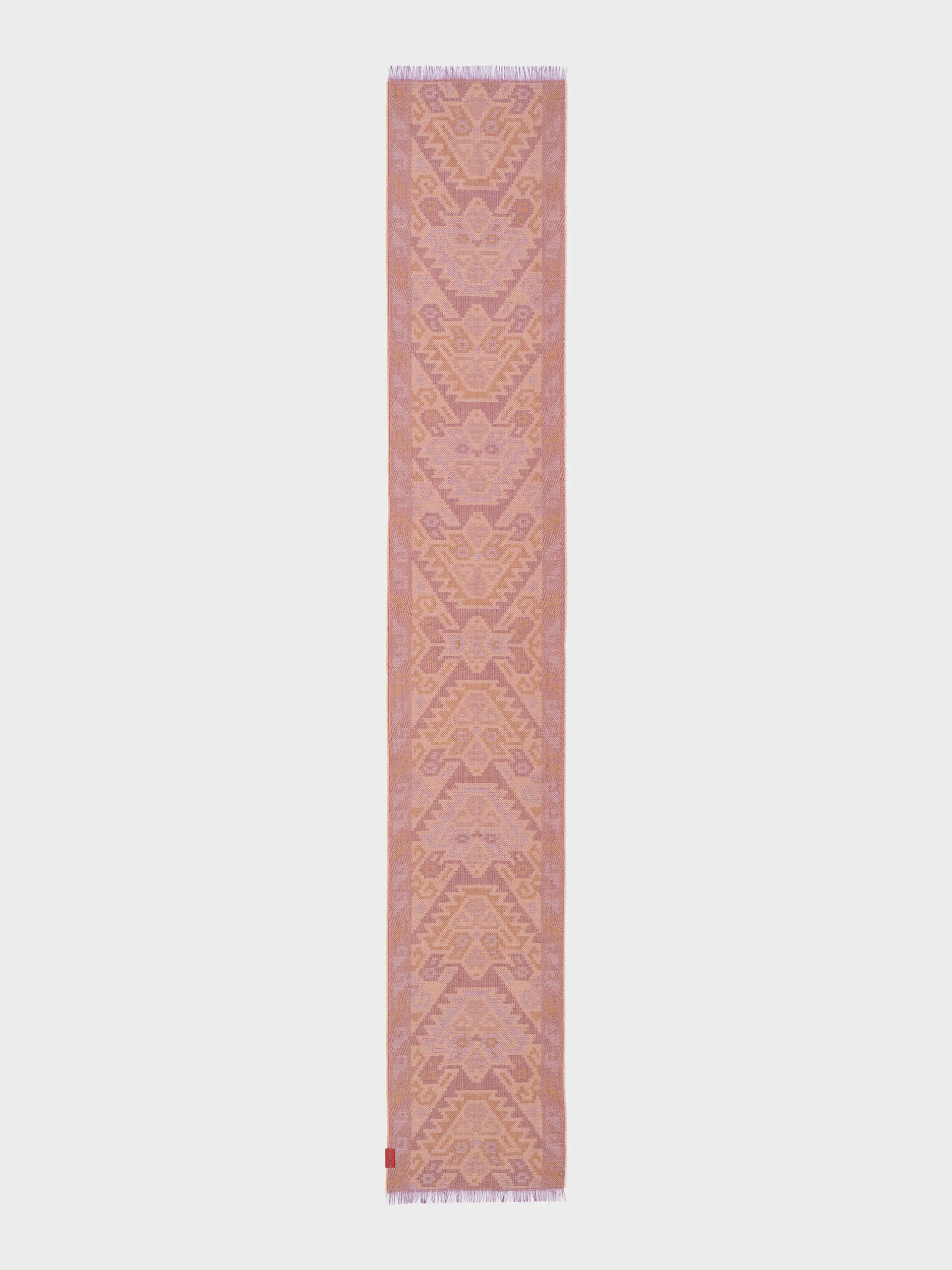 Chancay - 38 Scarf Baby Alpaca Color Red - Image 11