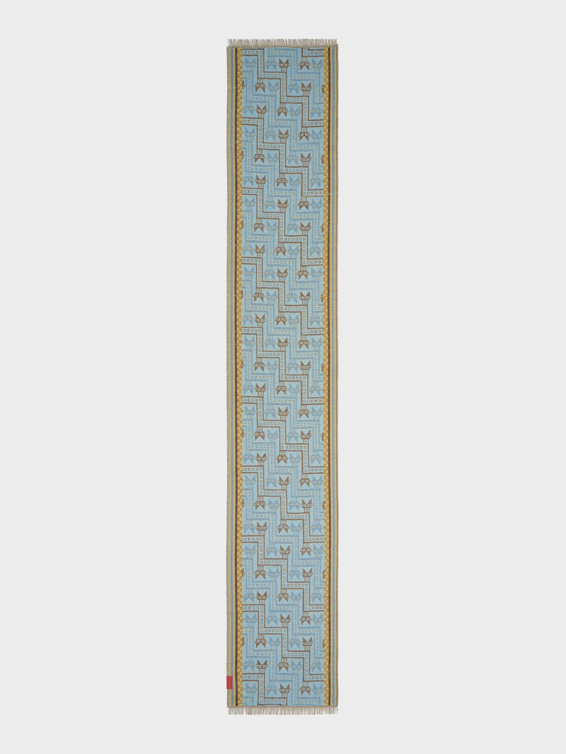 Chancay - 39 Scarf Baby Alpaca Color Yellow - Image 4