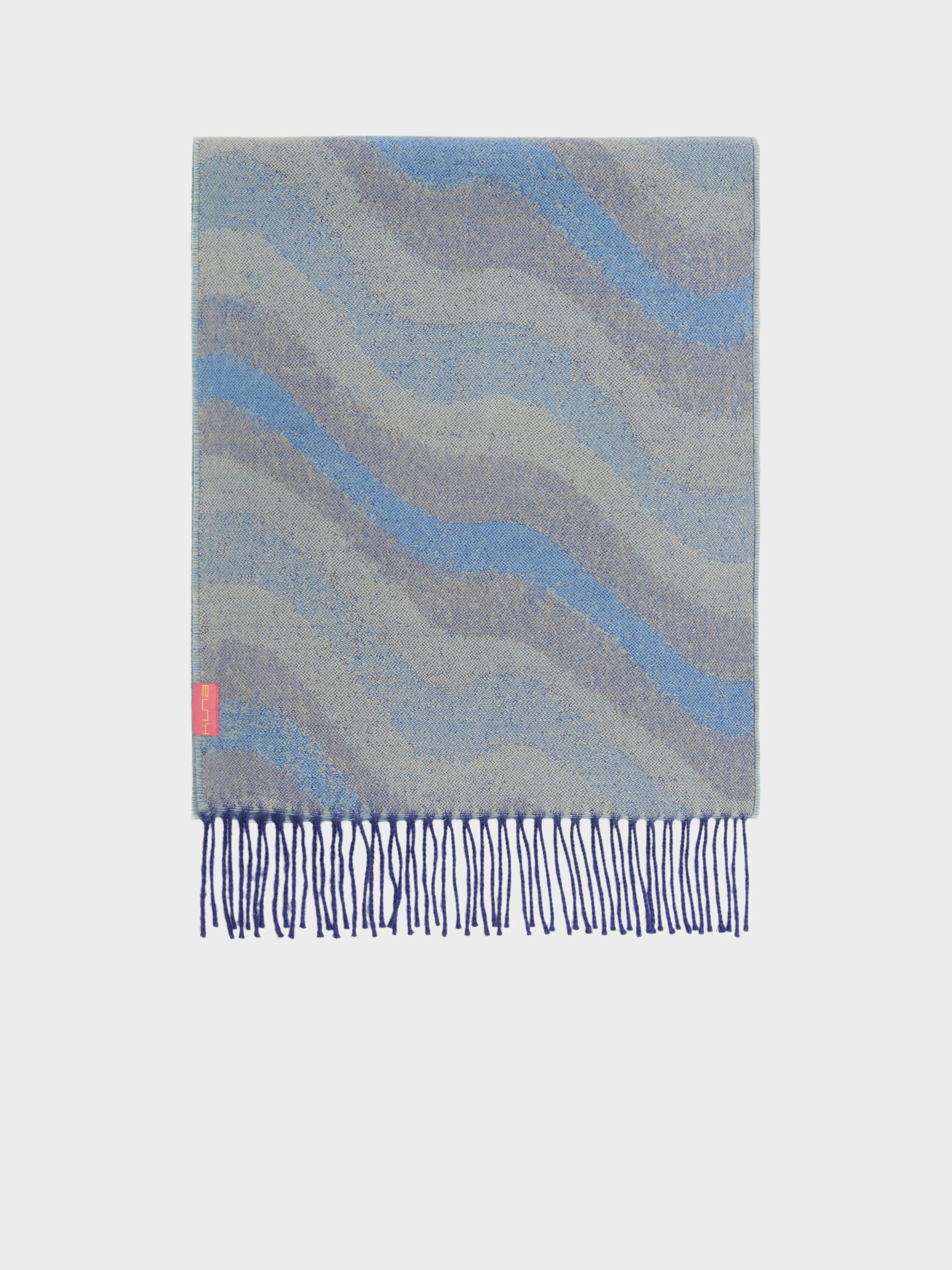 Chapel Scarf Baby Alpaca Color Blue - Image 2