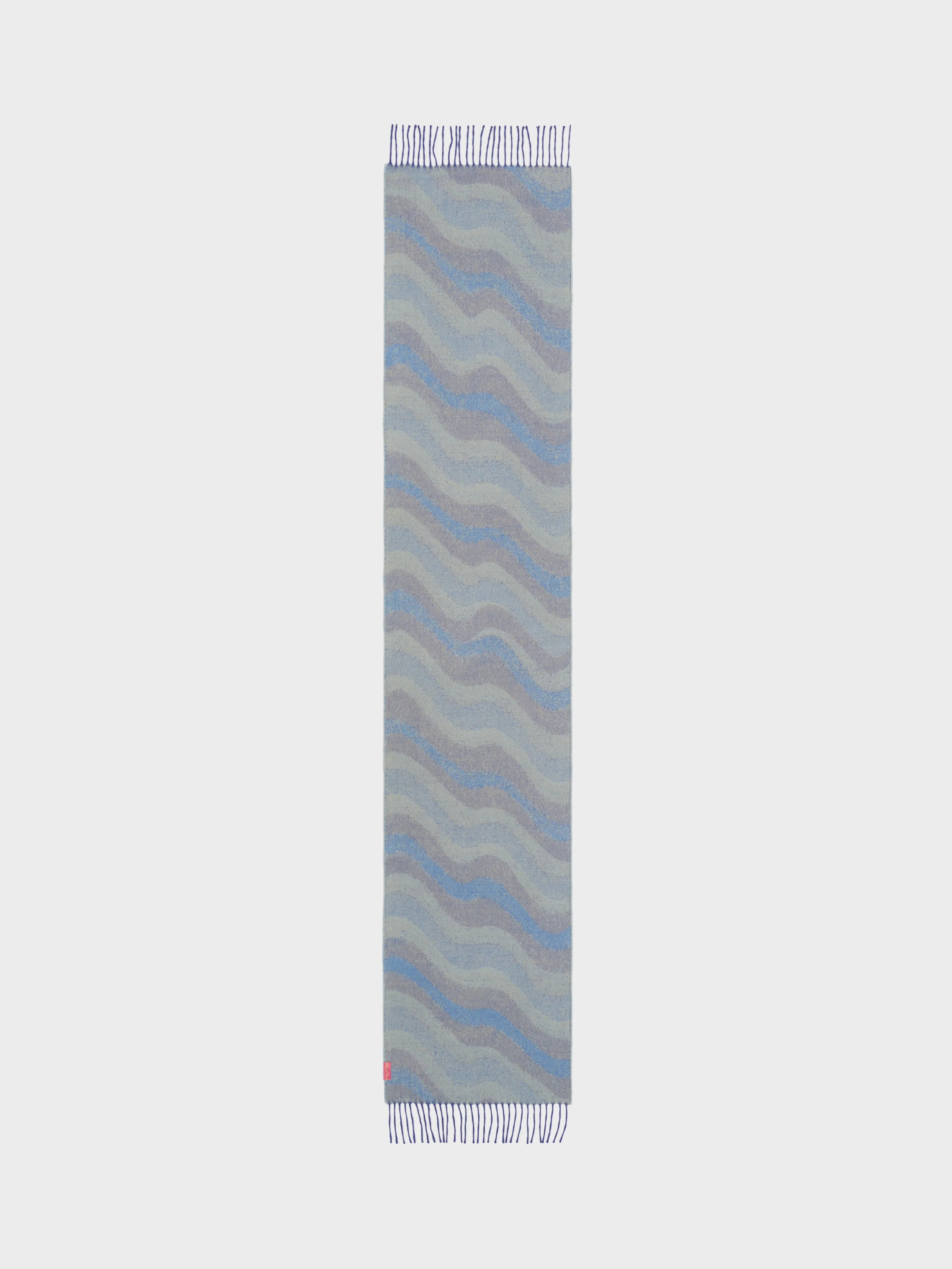 Chapel Scarf Baby Alpaca Color Blue - Image 6