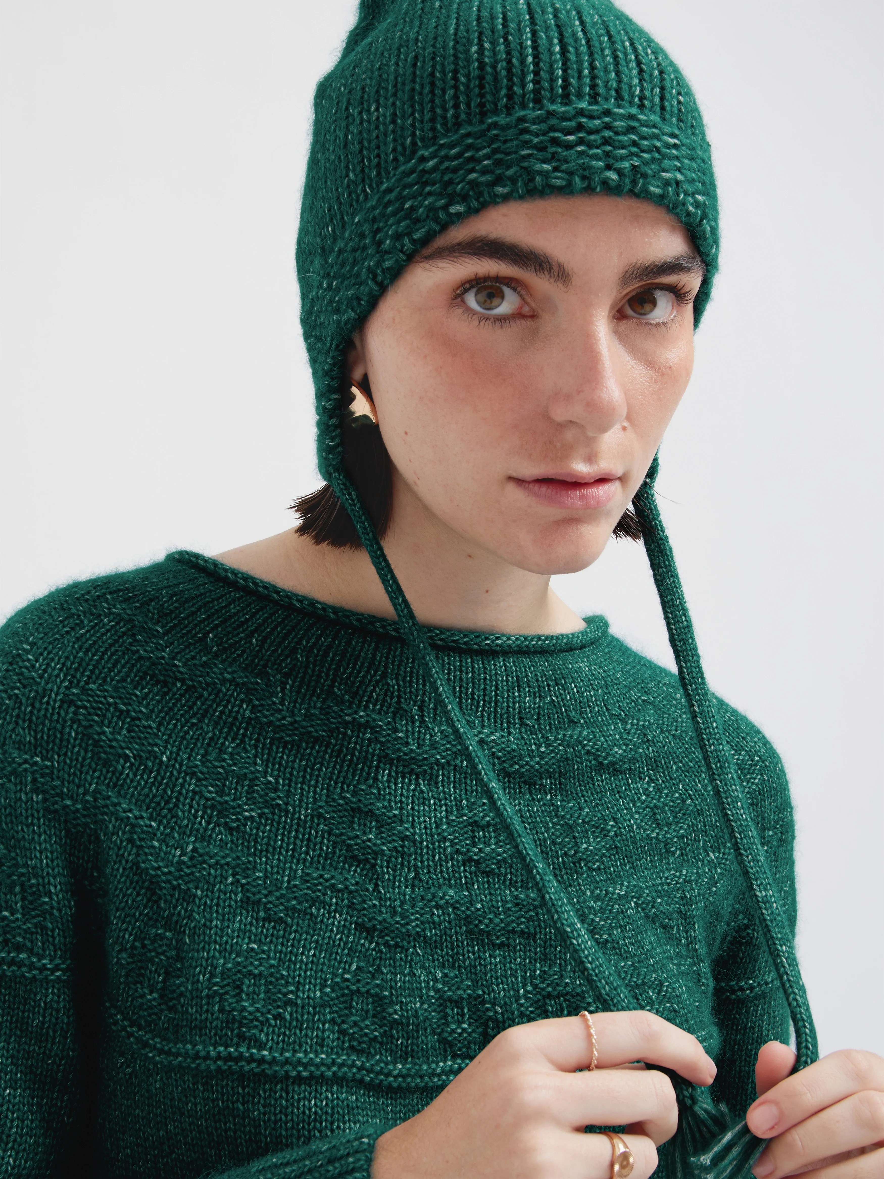 Chic Hat Baby Alpaca Color Green - Image 3