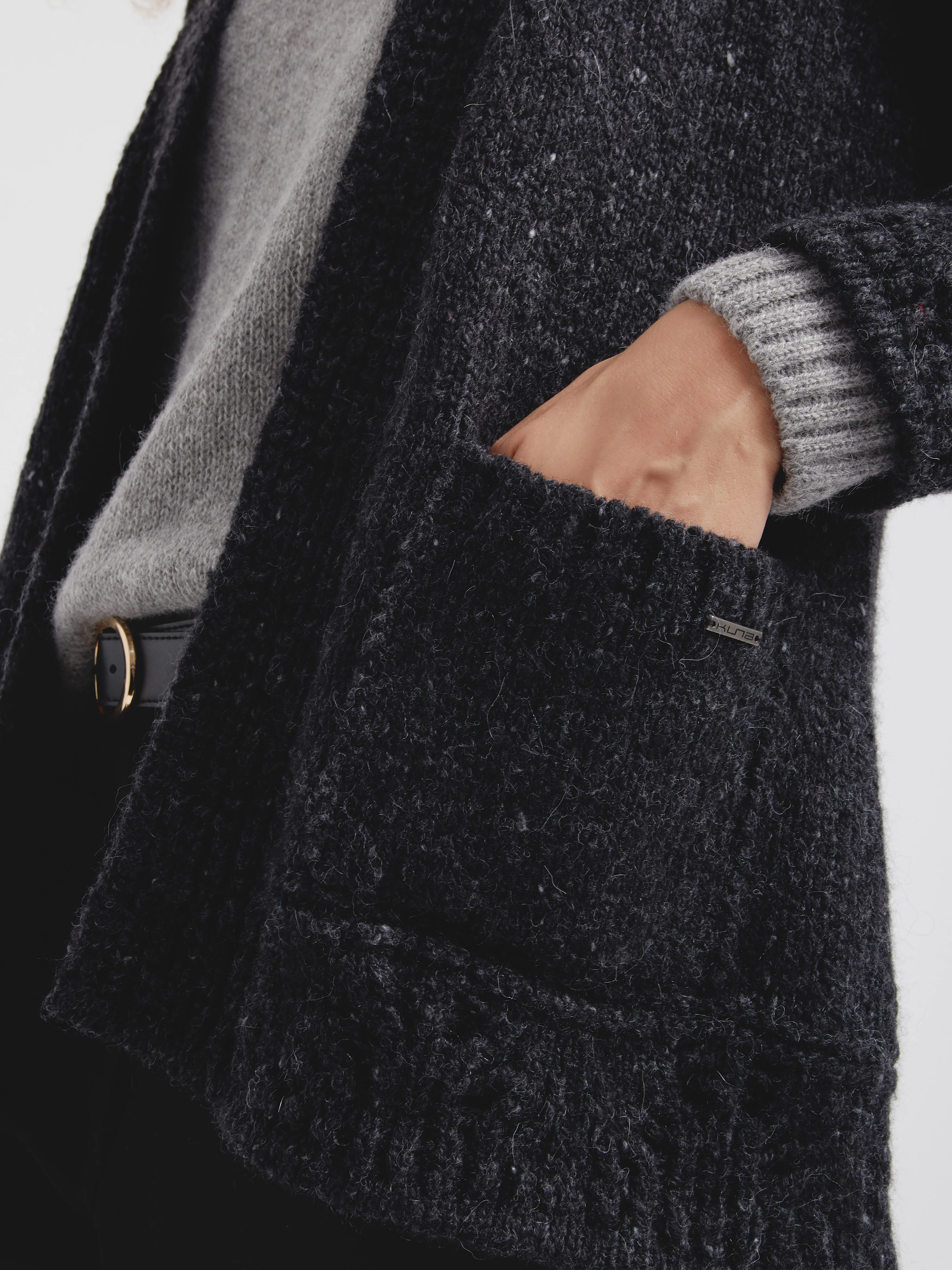 Chivay Cardigan Wool Color Grey - Image 5