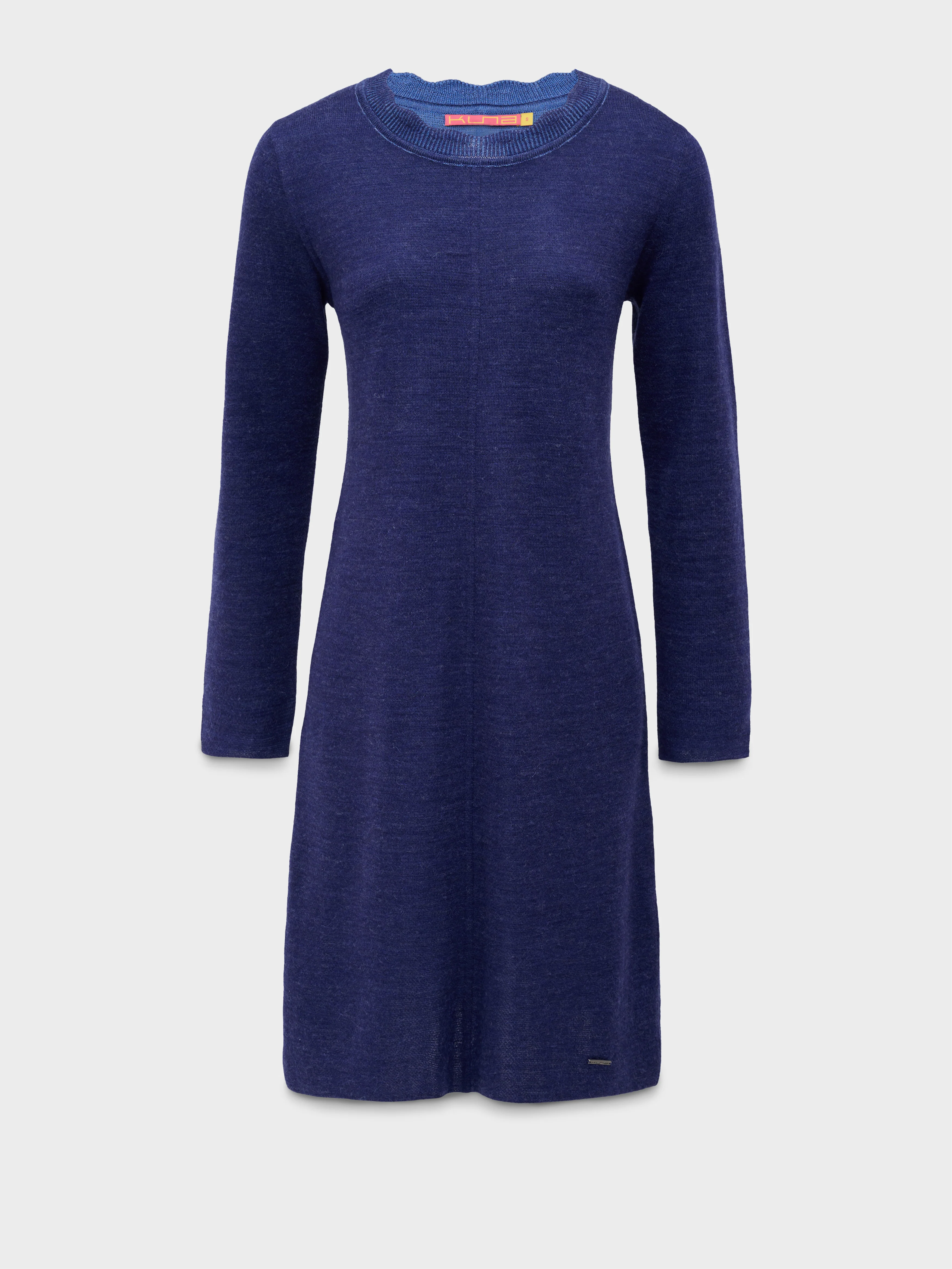 Cindy Dress Baby Alpaca Color Blue