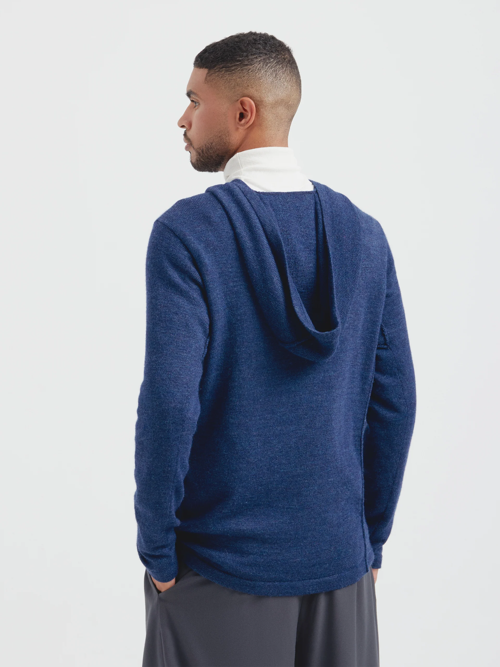 Ciro Sweater Alpaca Royal Color Blue - Image 3