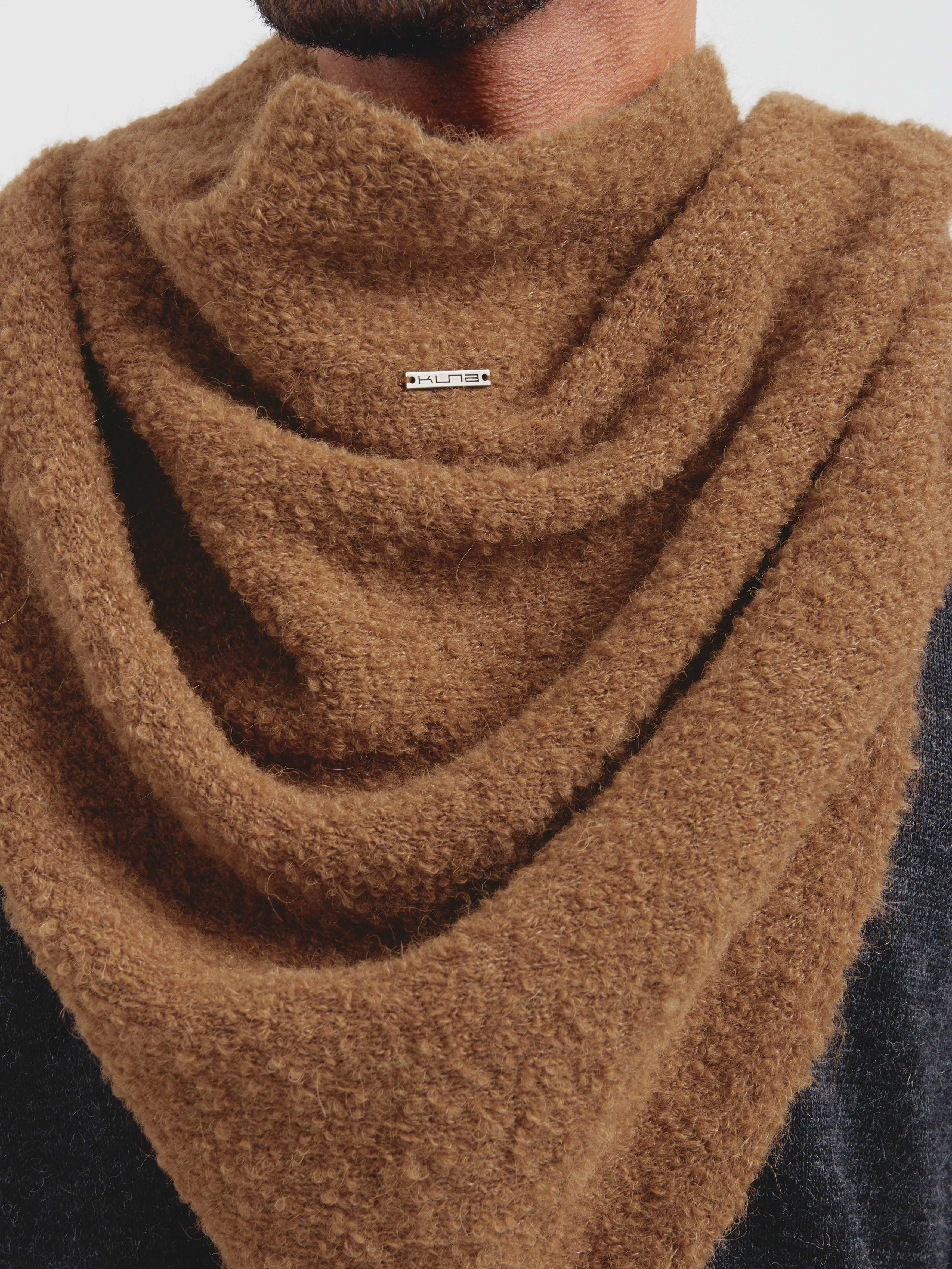 Cornelia Scarf Alpaca Color Camel - Image 5