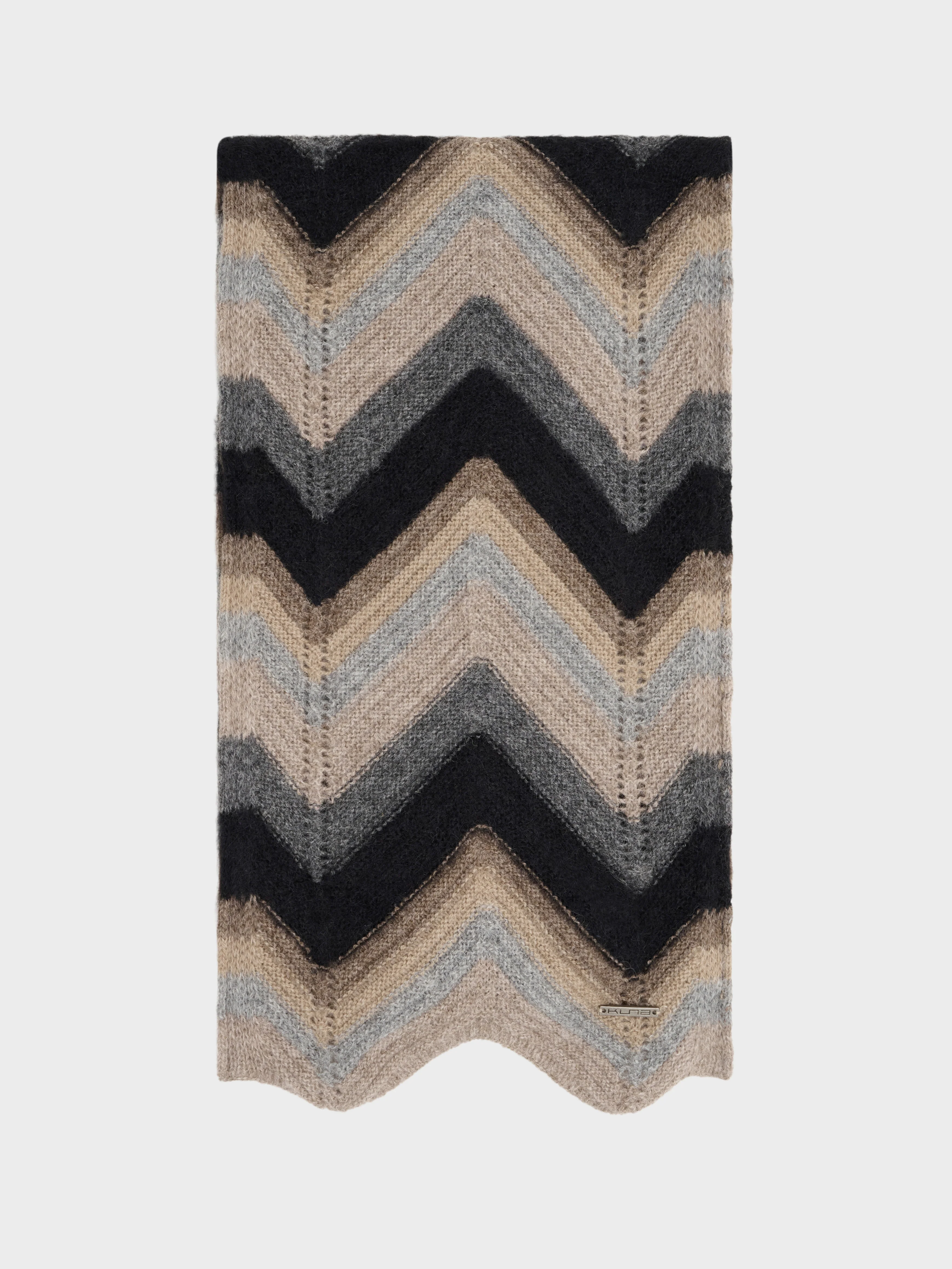 Cristal Scarf Baby Alpaca Color Beige - Image 2