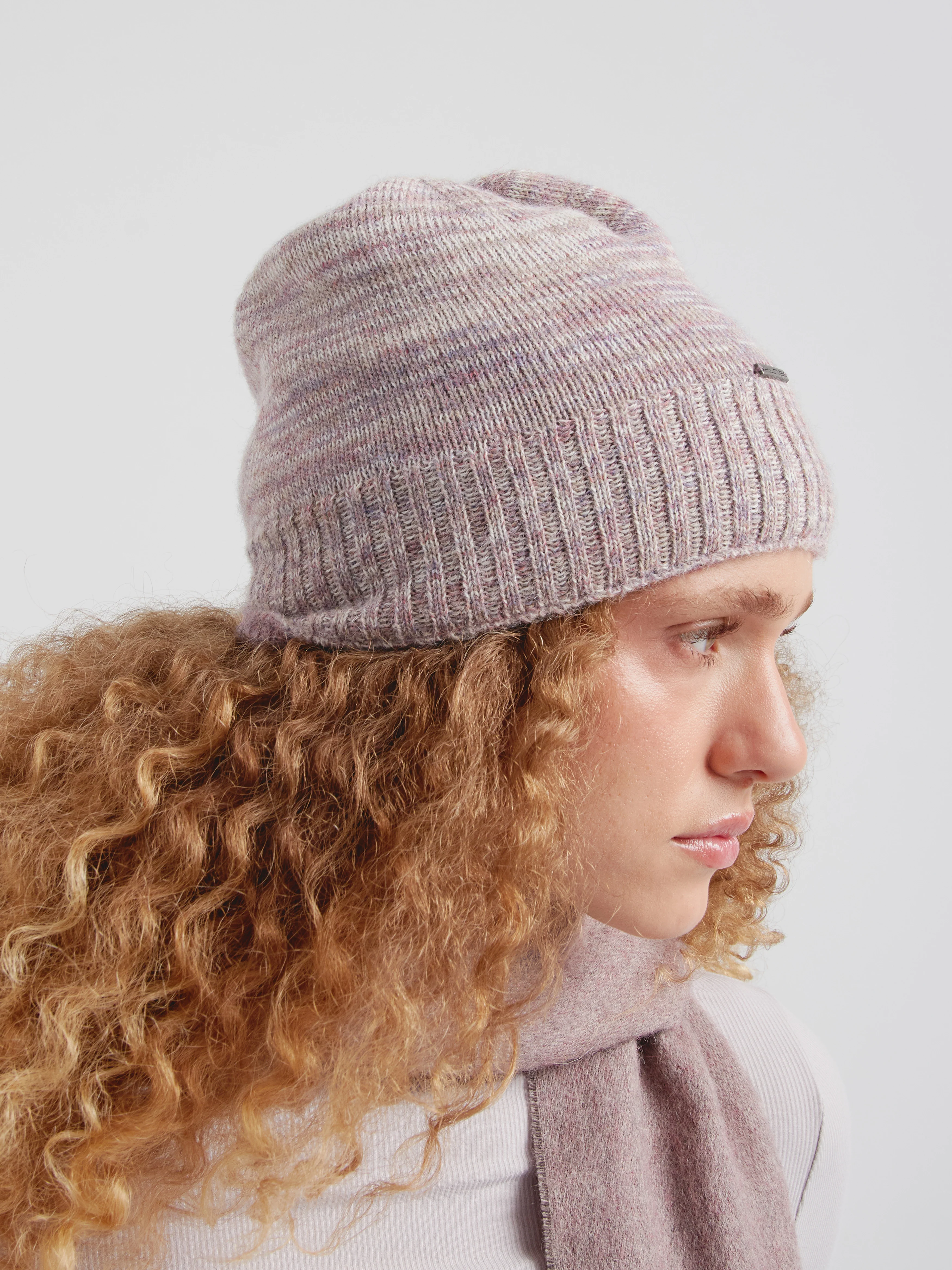 Crush Hat Baby Alpaca Color Purple - Image 5