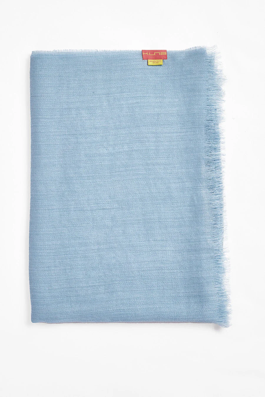 Teaberry Shawl Baby Alpaca Color Baby Blue - Image 2