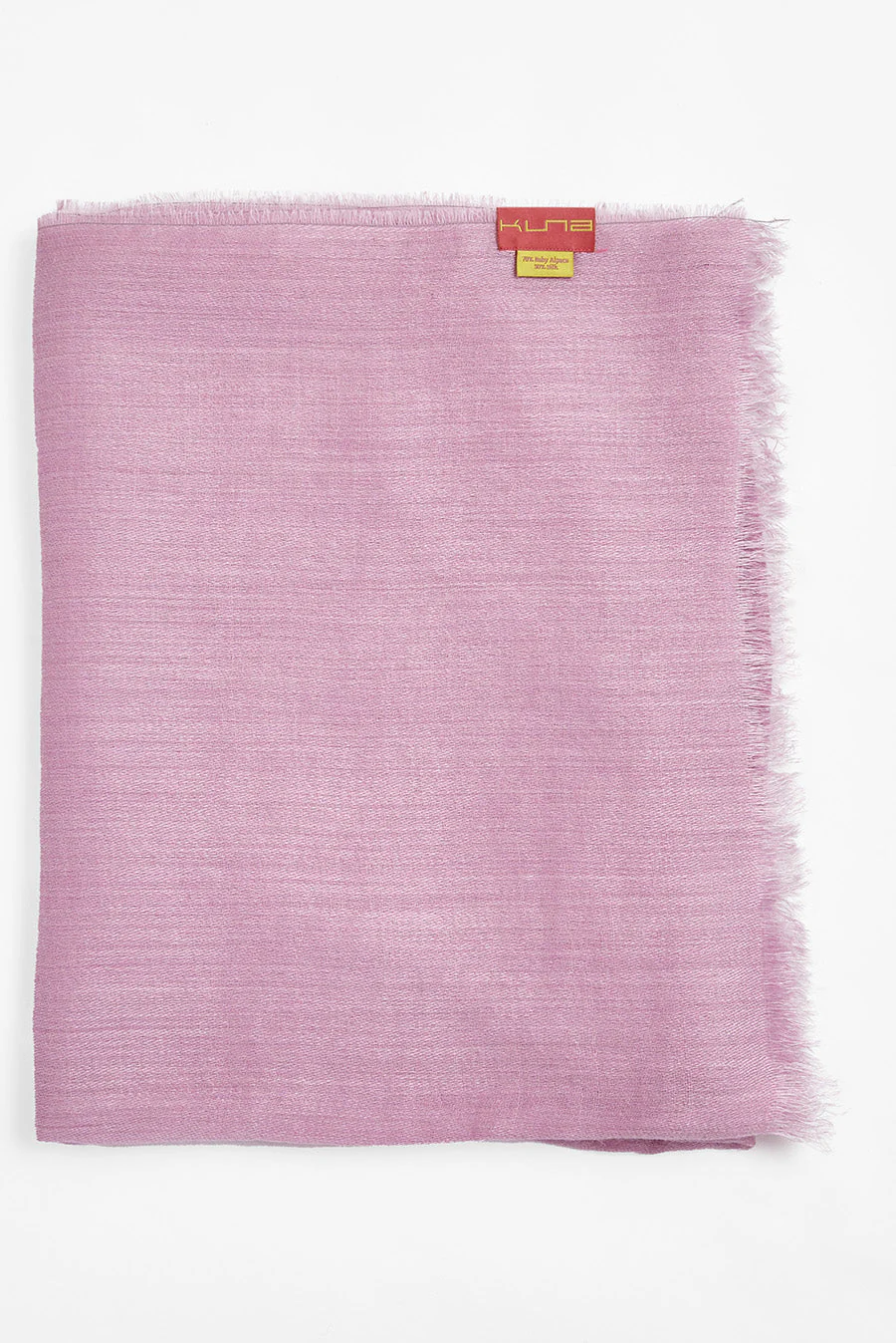Teaberry Shawl Baby Alpaca Color Lavanda - Image 2