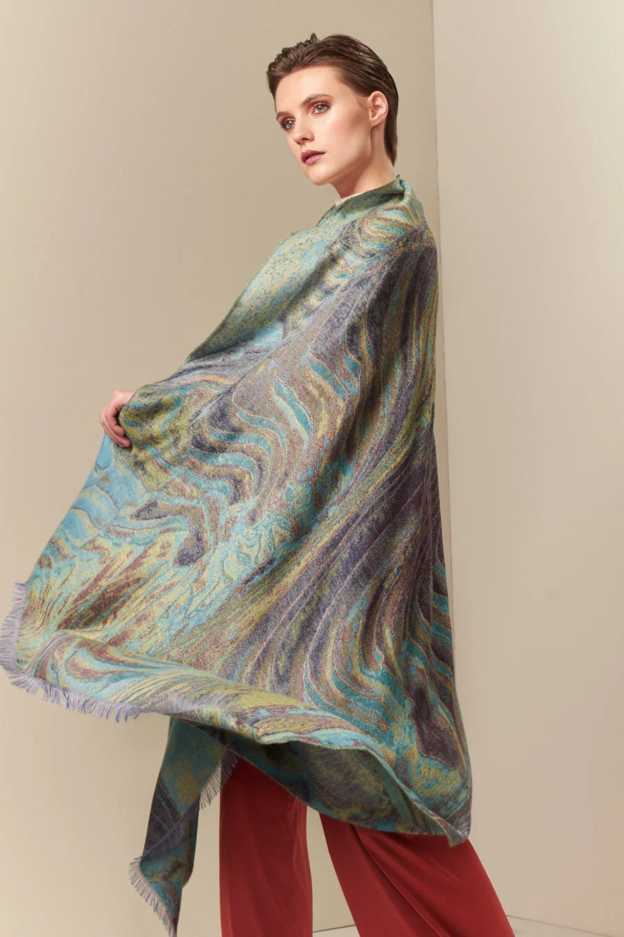 Terrazas De Arroz Oriental - China Shawl Arroz Oriental - China