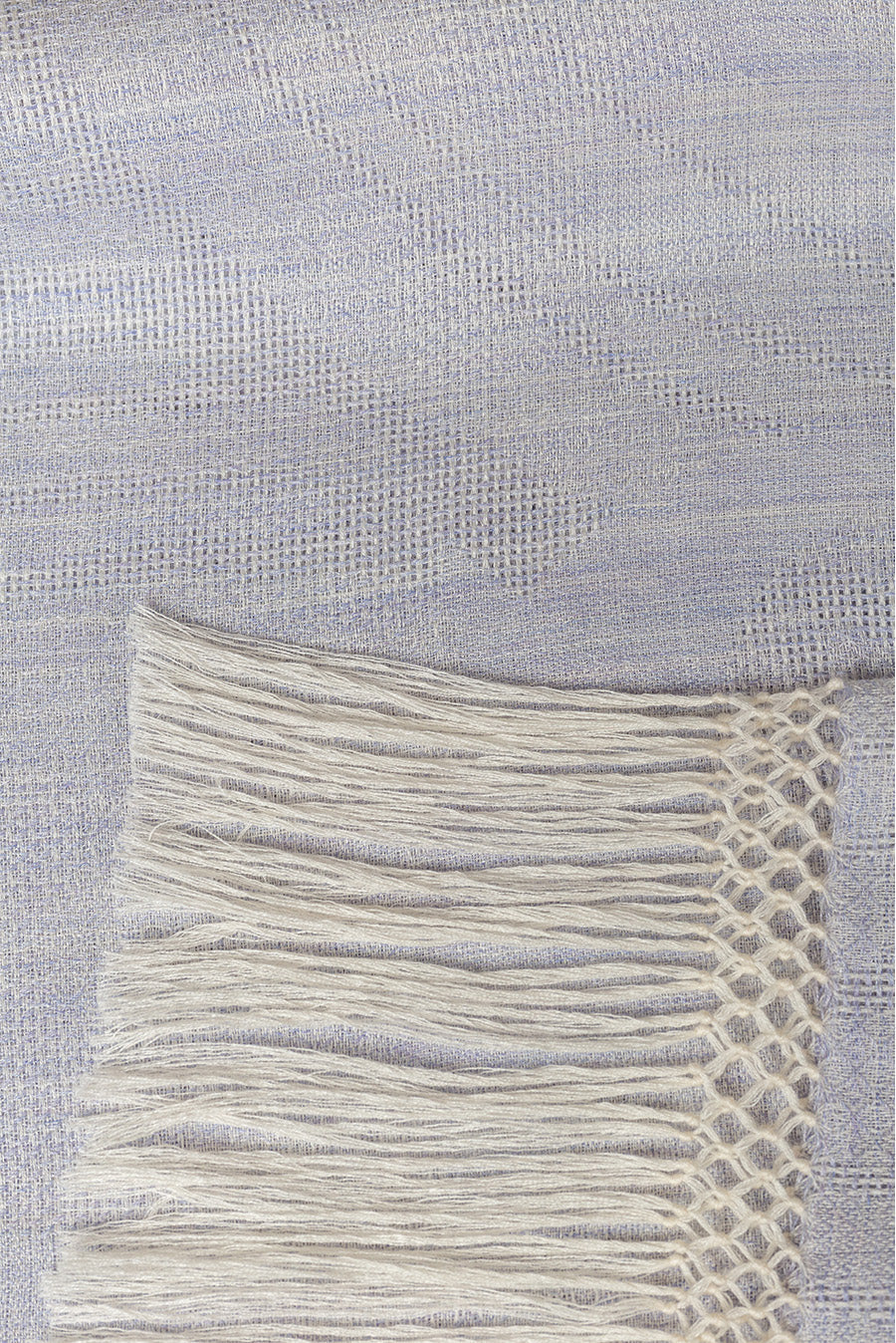 Ultramarino Shawl Baby Alpaca Color Blue Claro - Image 4