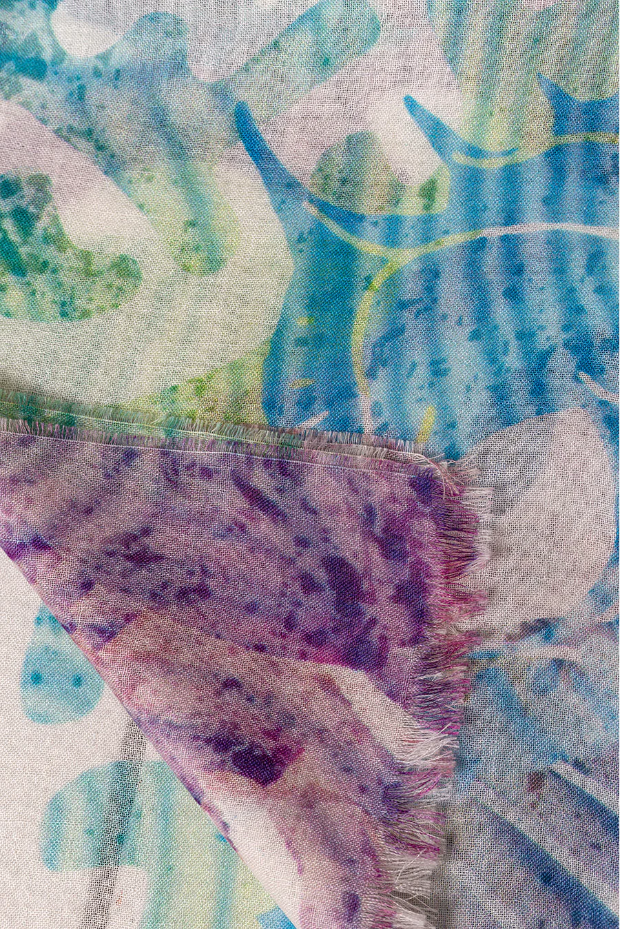 Umor Shawl Baby Alpaca Color Multicolor - Image 4