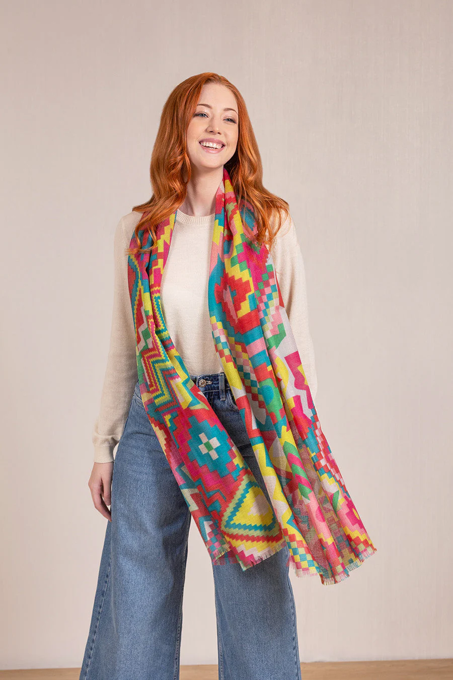 Venturini Shawl Baby Alpaca Color Multicolor