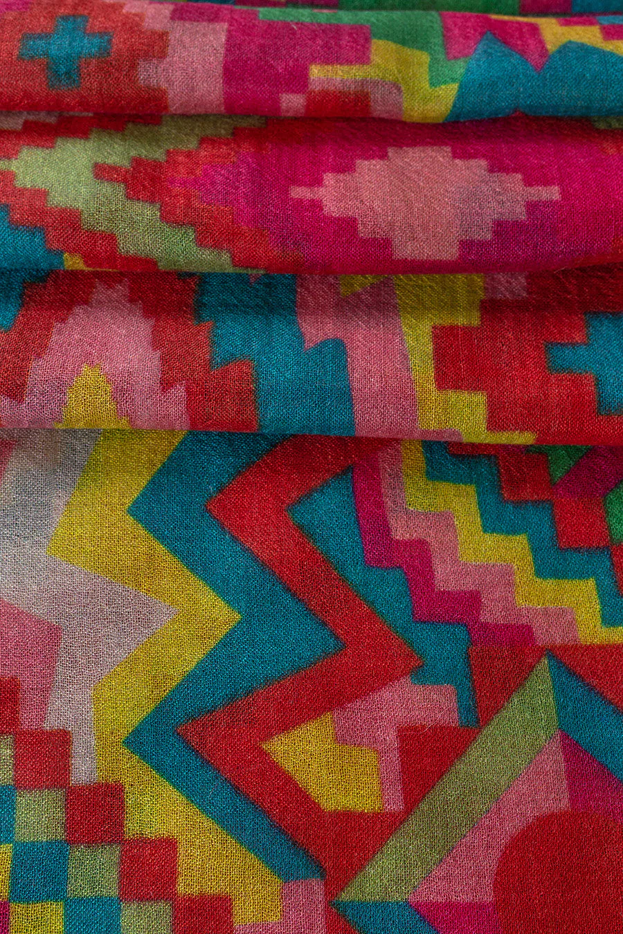 Venturini Shawl Baby Alpaca Color Multicolor - Image 4