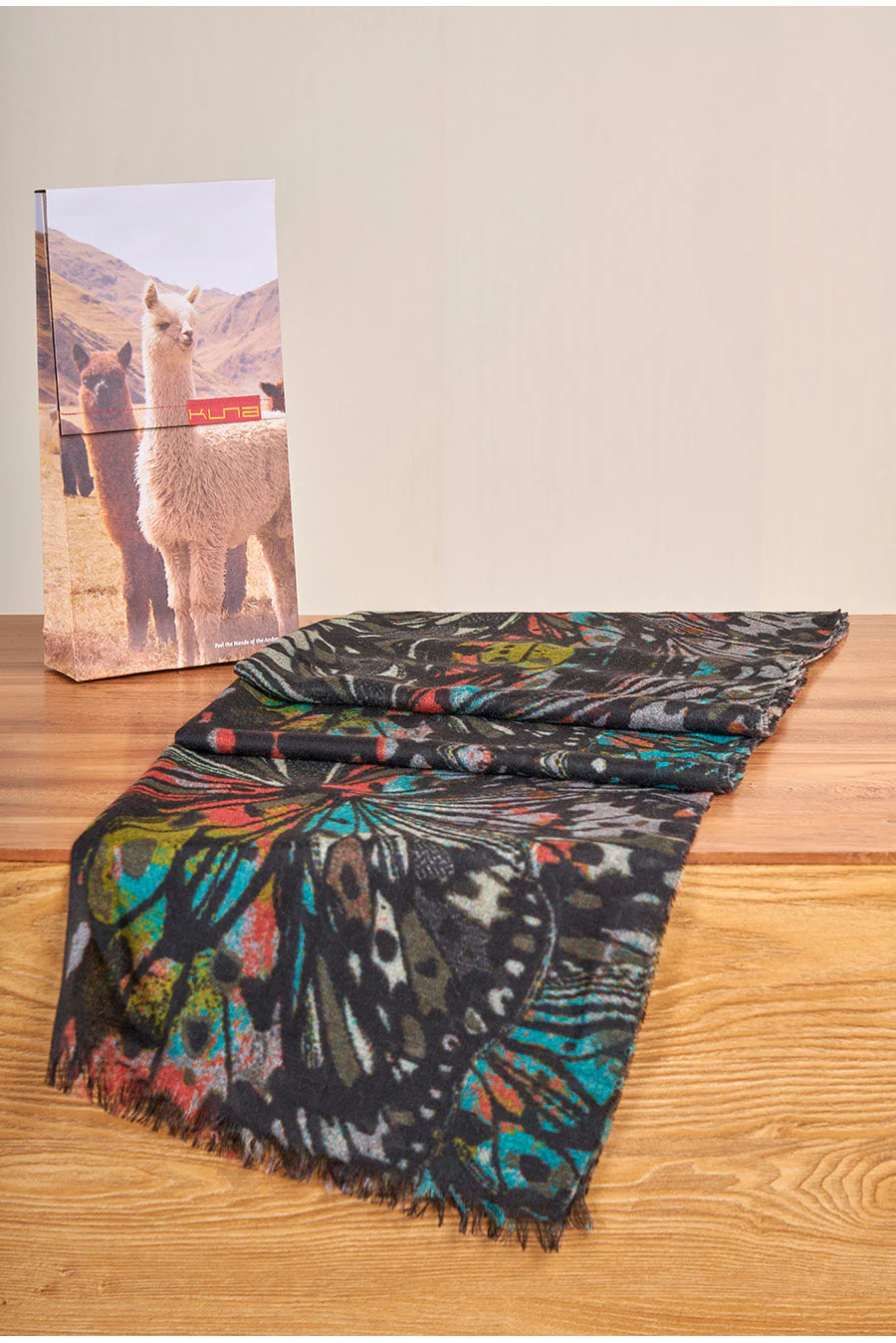 Verso Shawl Baby Alpaca Color Multicolor - Image 3