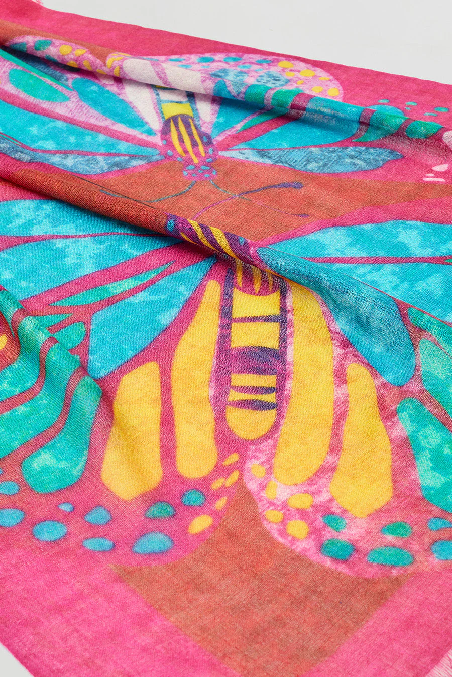 Vida Shawl Baby Alpaca Color Multicolor - Image 4