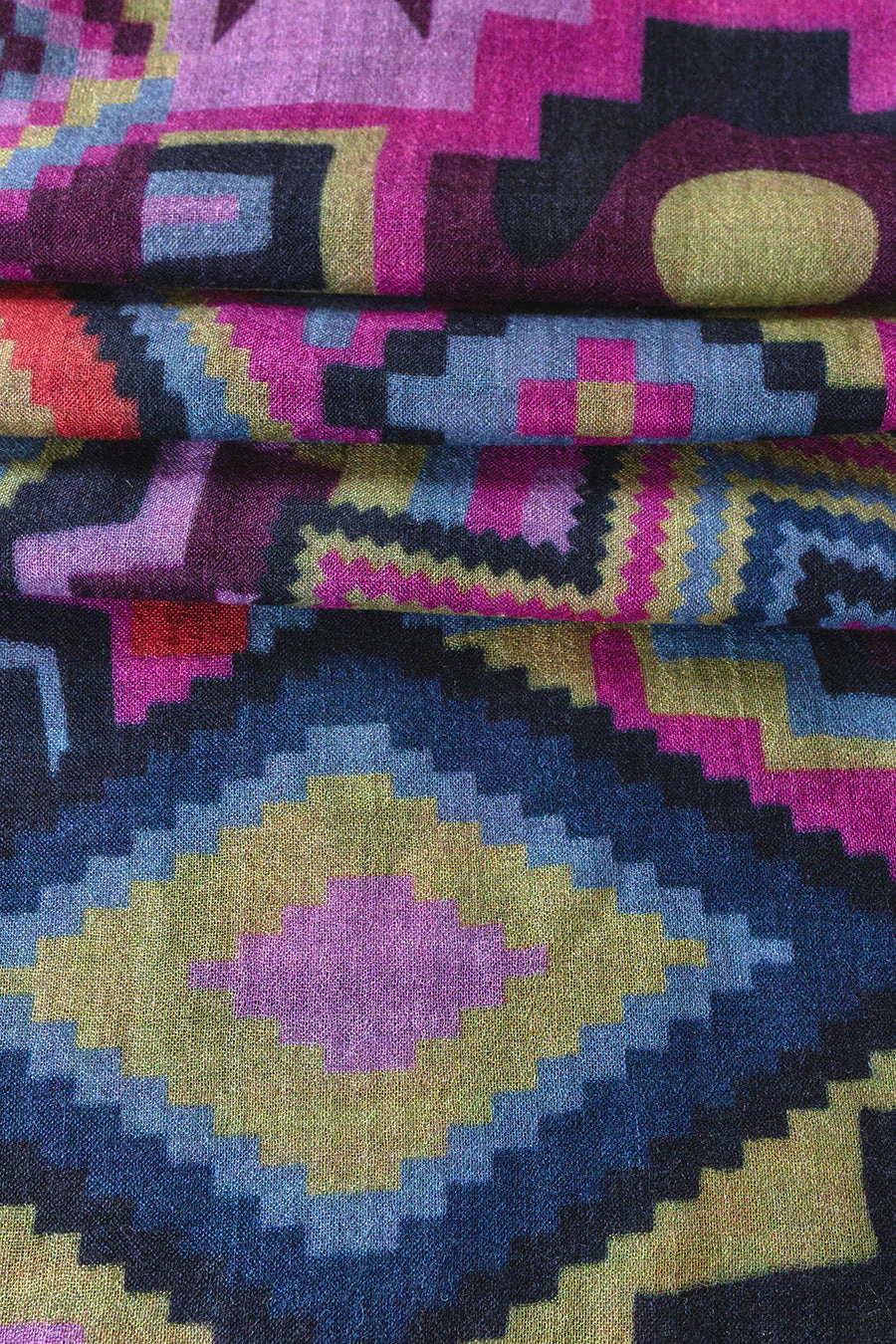 Vigesima Shawl Baby Alpaca Color Multicolor - Image 4