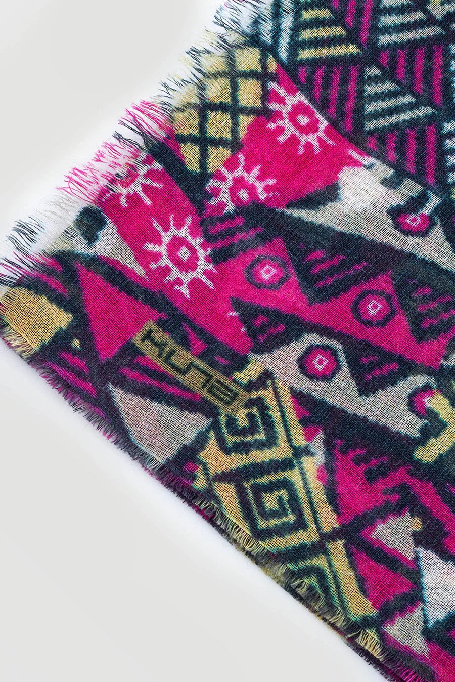Weather Shawl Baby Alpaca Color Multicolor - Image 4