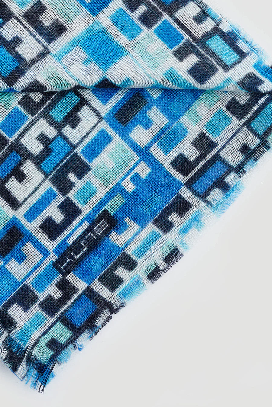 Weaving Shawl Baby Alpaca Color Multicolor - Image 4