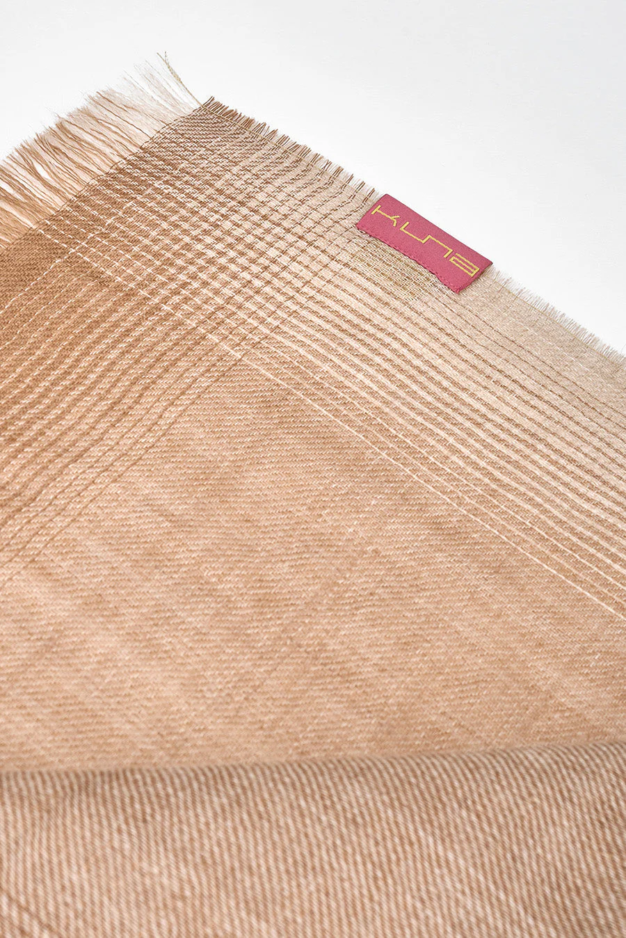 Wesley Shawl Baby Alpaca Color Camel - Image 4