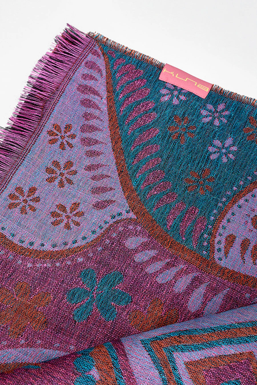 Whitaker Shawl Baby Alpaca Color Multicolor - Image 4