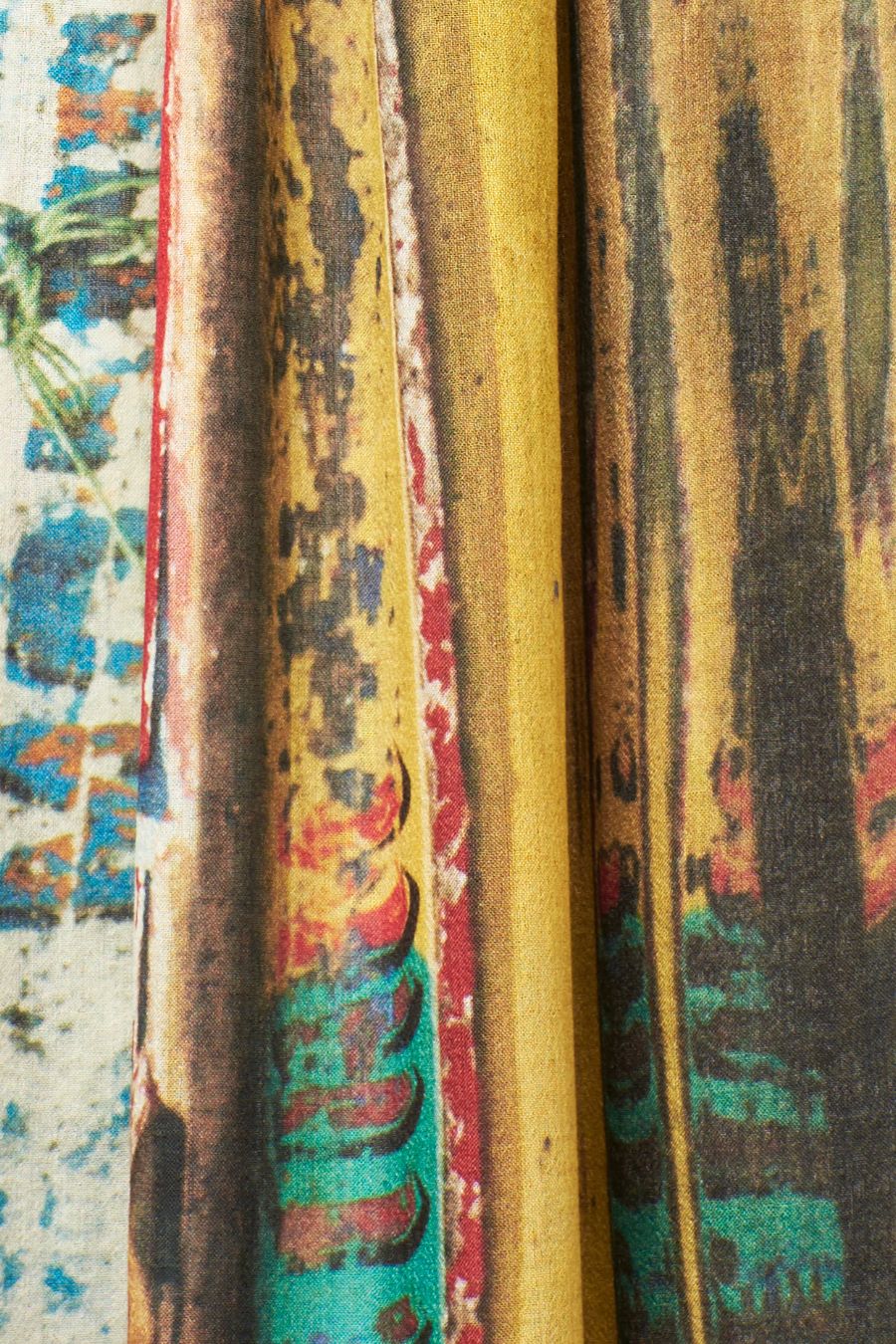 William Shawl Baby Alpaca Color Multicolor - Image 4